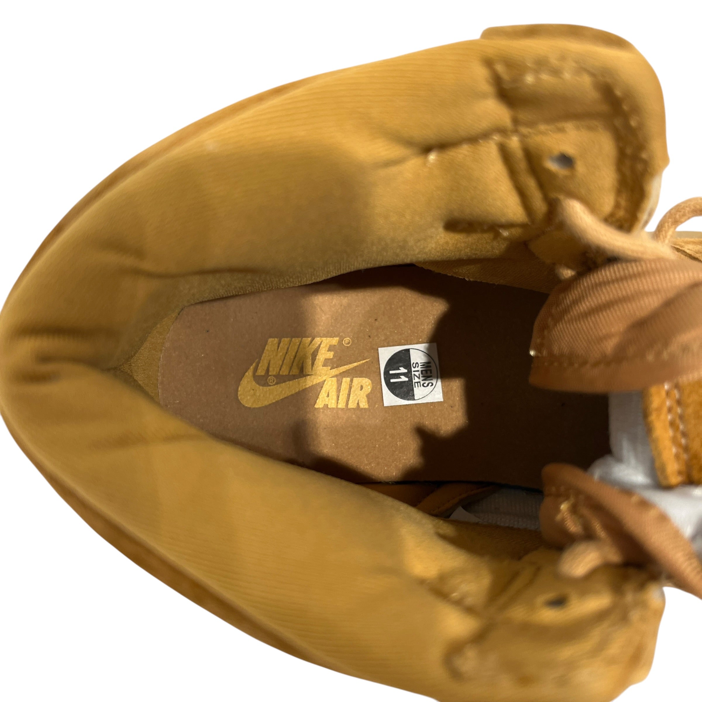 NIKE/Hi-Sneakers/US 11/Suede/CML/Wheat Golden Harvest 1's view 3