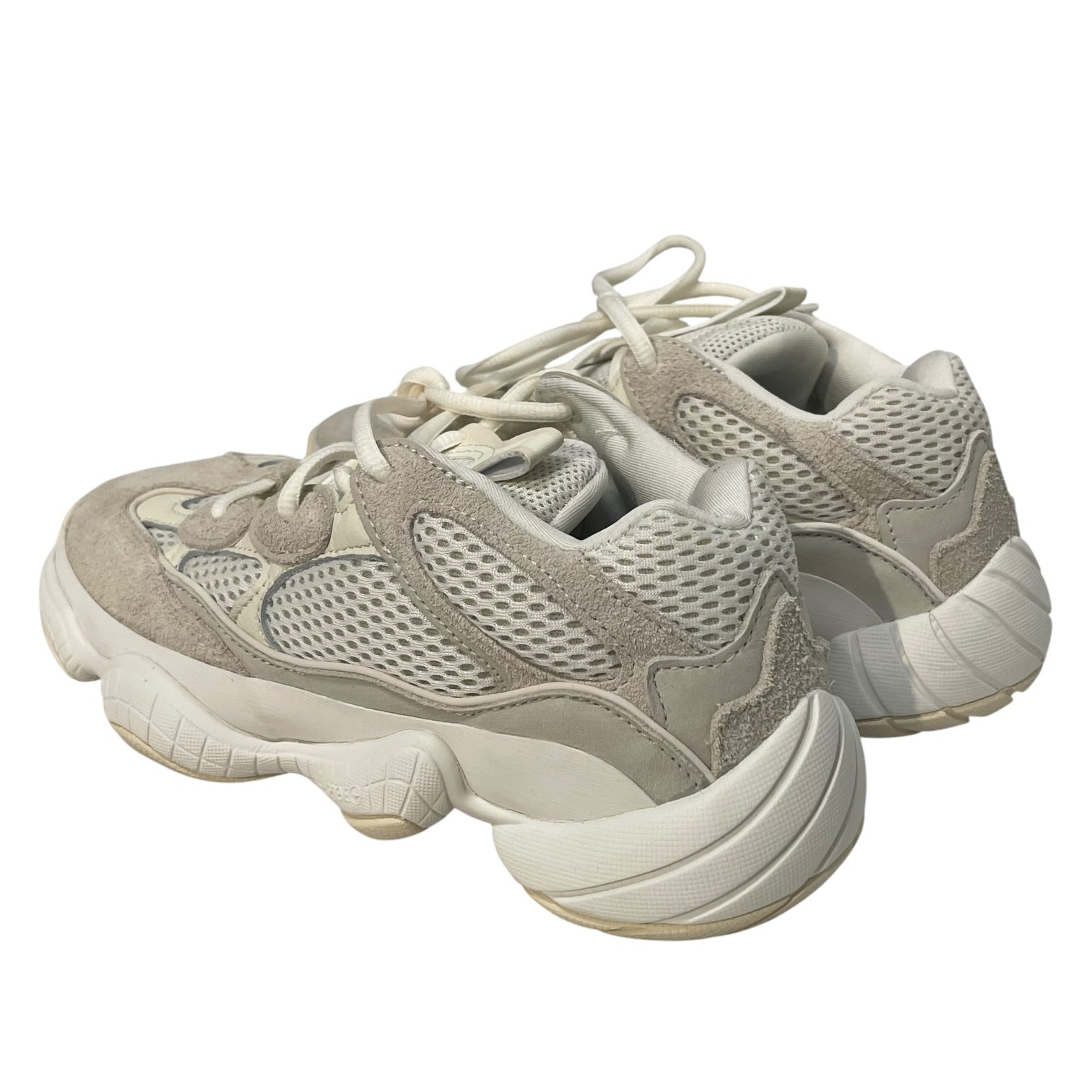 adidas/Low-Sneakers/US 6.5/Faux Leather/WHT/Yeezy 500 view 2