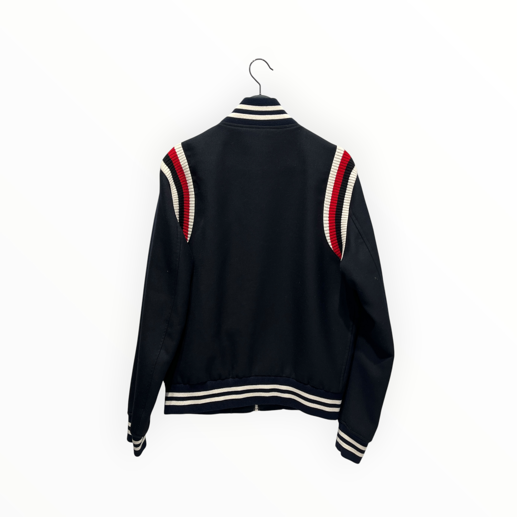 sandro/Blouson/M/Cotton/NVY/Stripe/VARSITY BOMBER/RED WHT STRIPES view 2