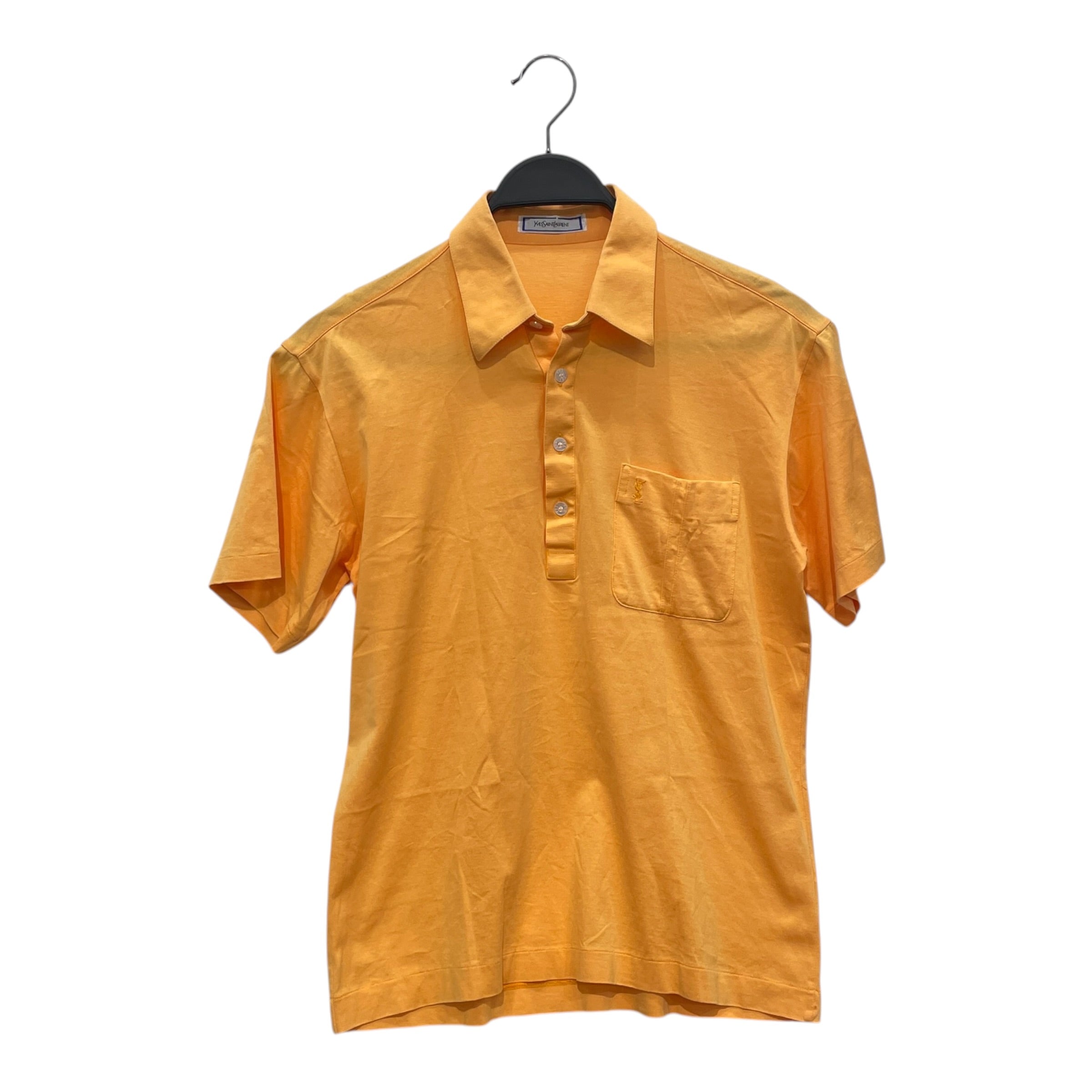 YVES SAINT LAURENT/Polo Shirt/M/Cotton/ORN/SEWN POCKET view 1