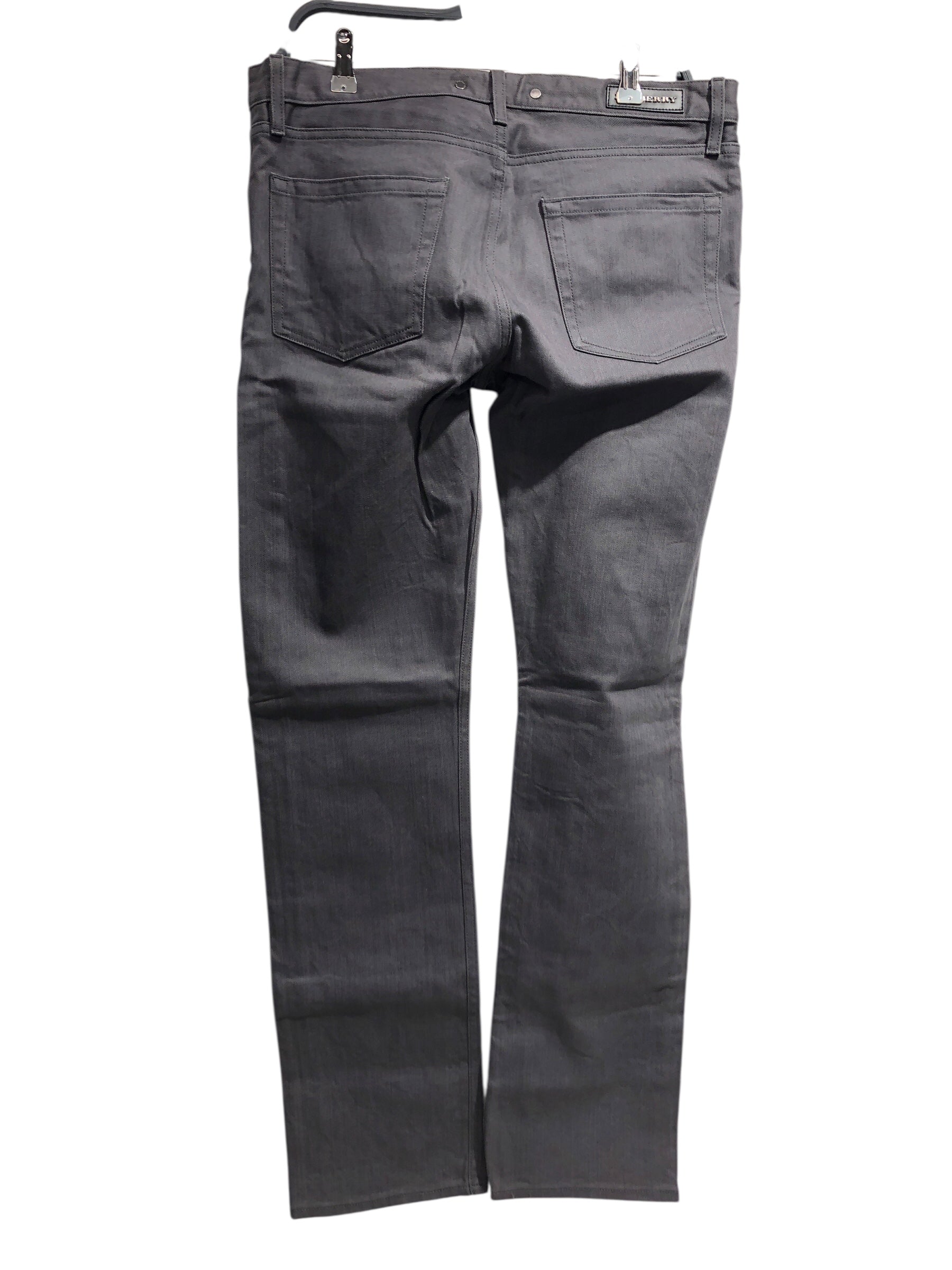 BURBERRY LONDON/Pants/34/Cotton/GRY/CLEAN DENIM view 2