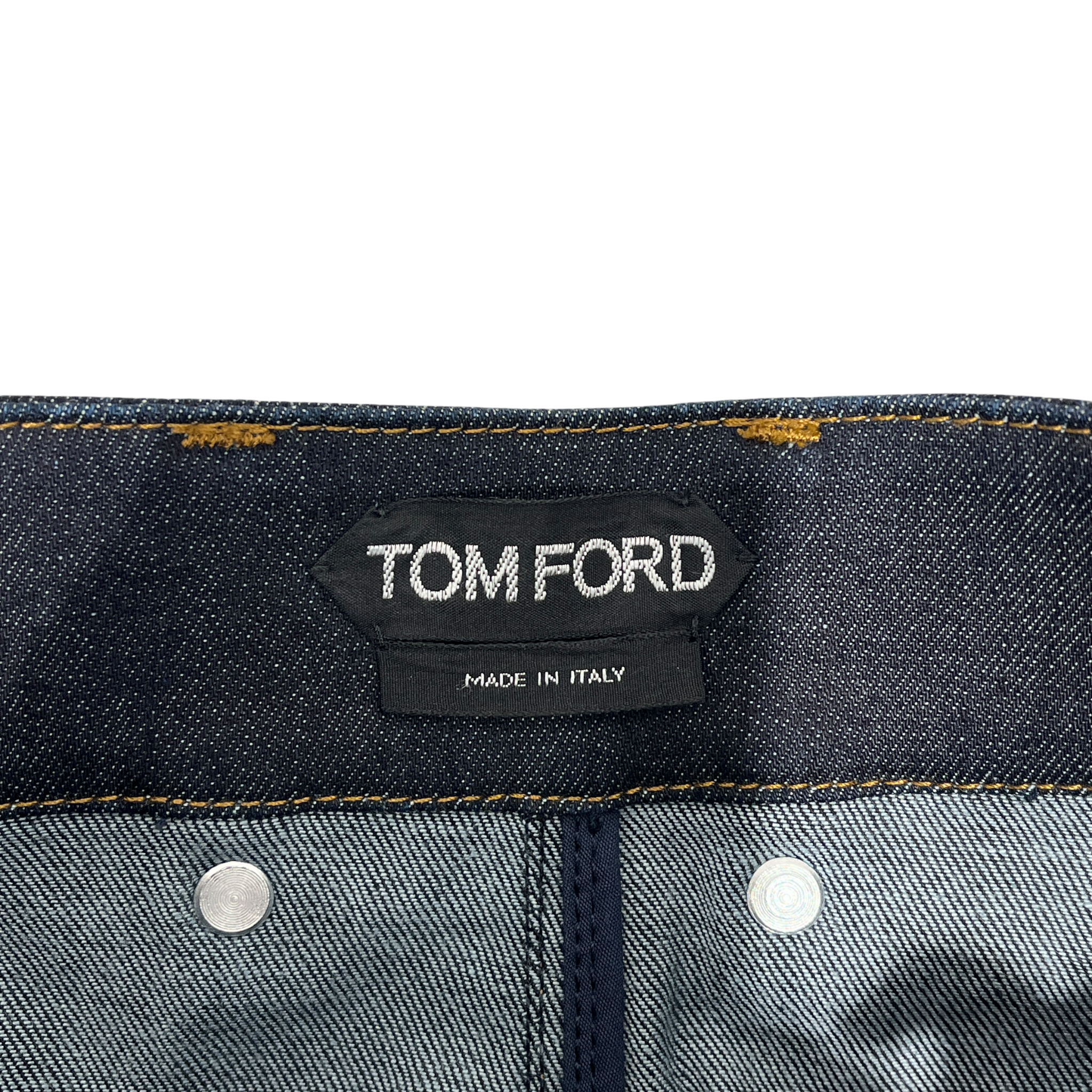 TOM FORD/Skirt/XS/Denim/IDG/cargo zipper denim skirt view 3