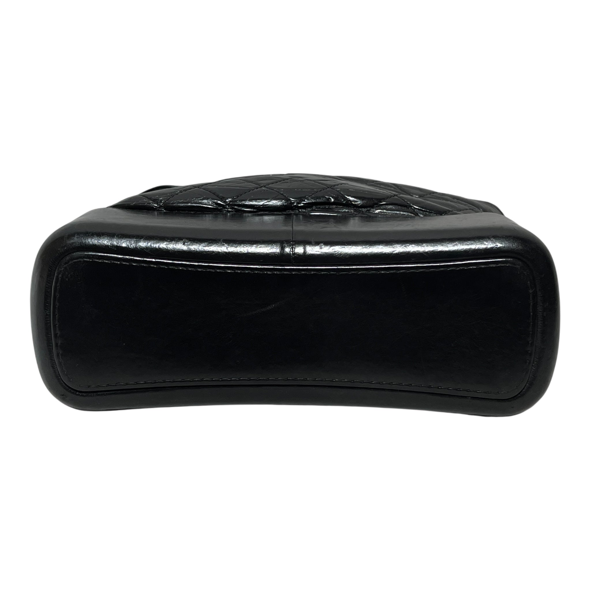 CHANEL/Cross Body Bag/Lambskin/BLK/gabrielle hobo view 3