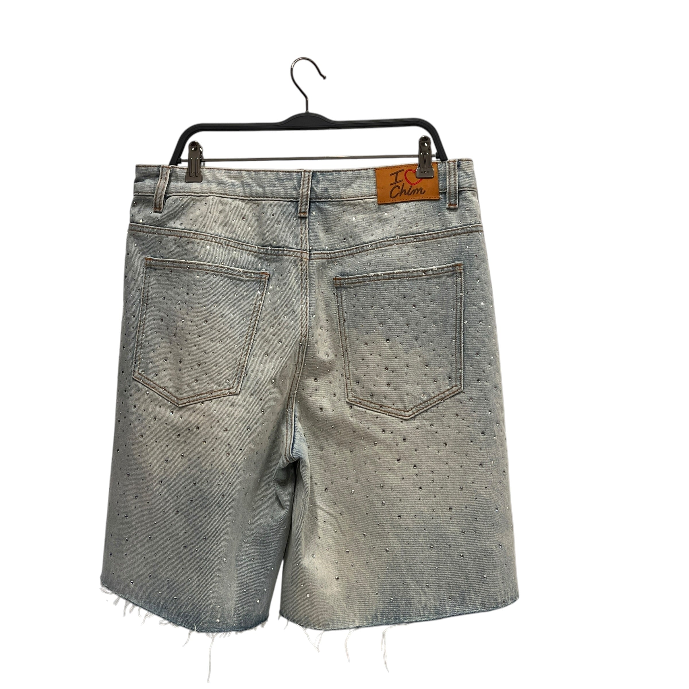 HMDD(Happy Memories Don't Die)/Shorts/L/Denim/BLU/Rhinestone view 2