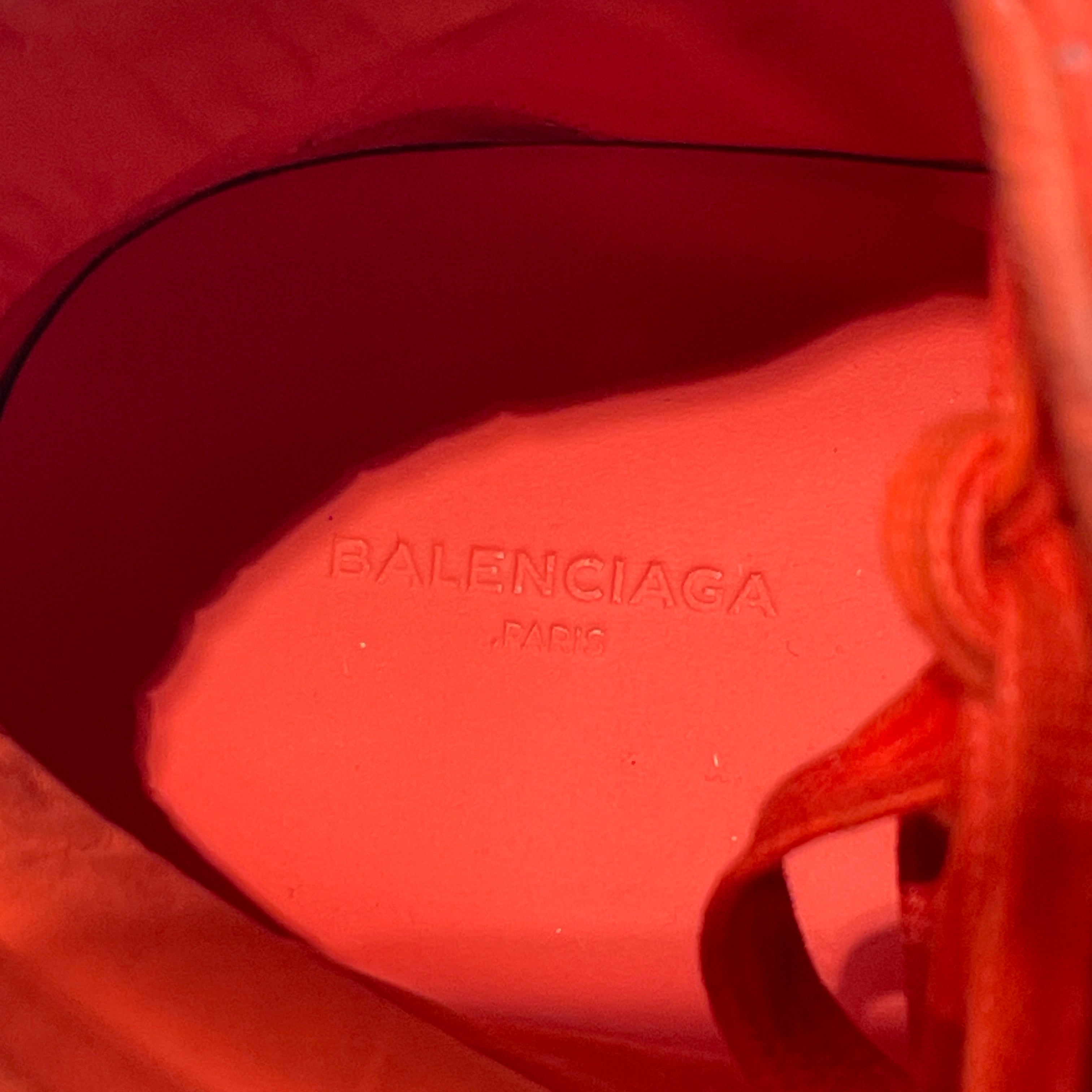 BALENCIAGA/Hi-Sneakers/EU 44/Leather/ORN/PERFORATED HIGH view 3