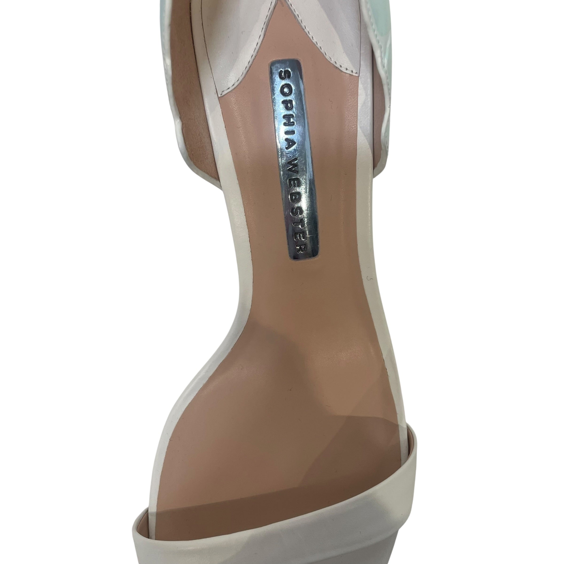 sophia webster/Heels/EU 42/Leather/MLT/butterfly pastel colorway view 3