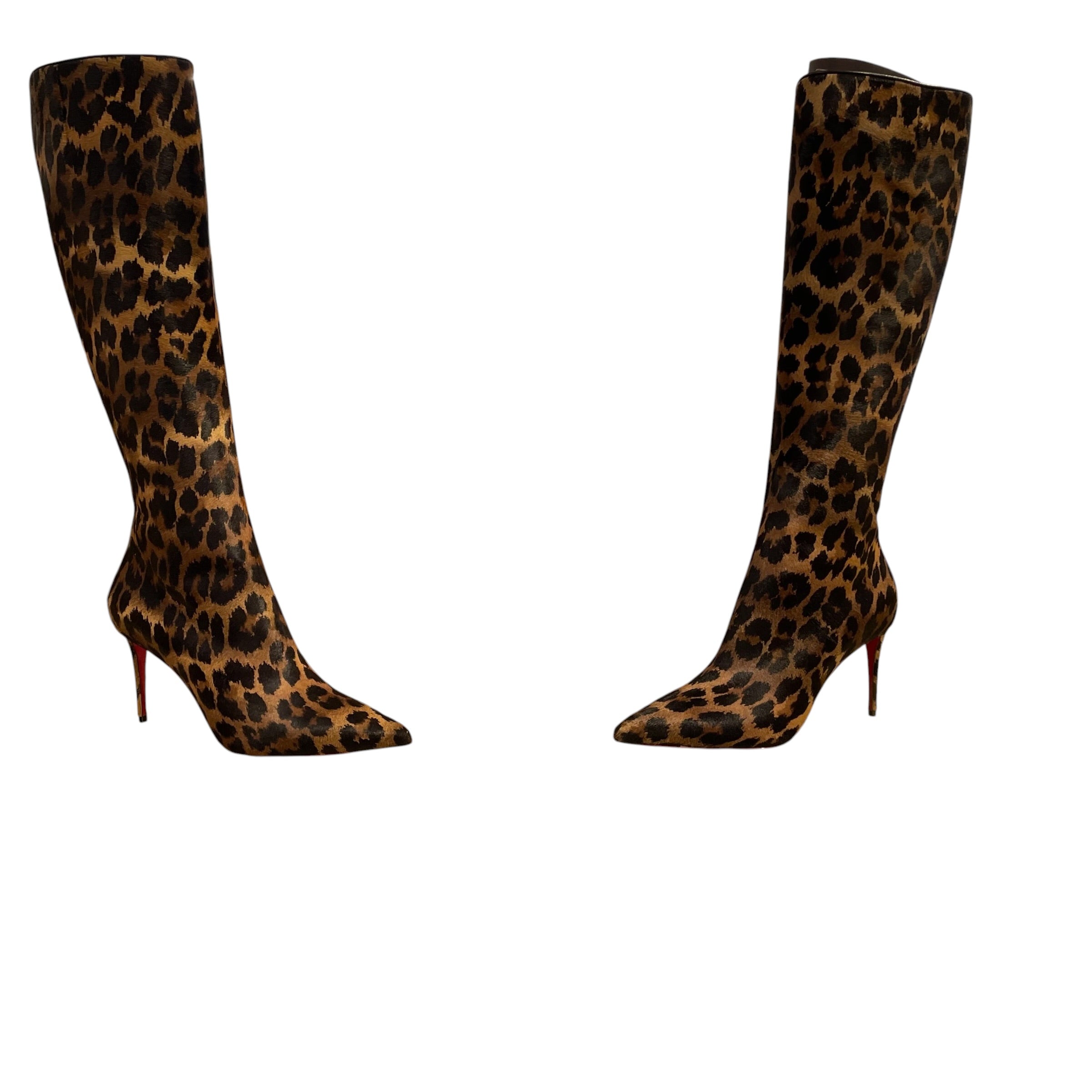 Christian Louboutin/Long Boots/EU 39.5/Animal Pattern/BRW/Kate Botta Ponyhair view 6