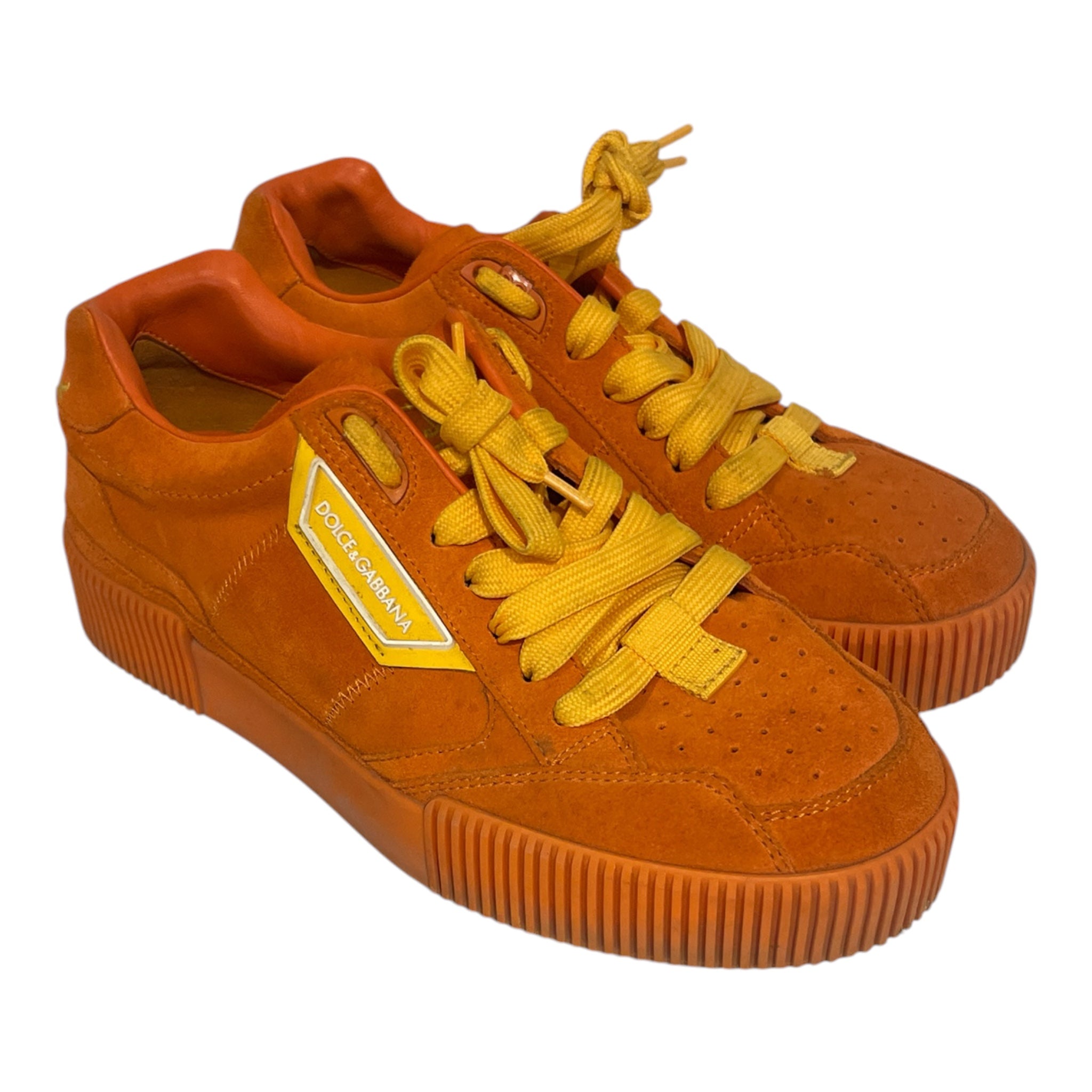 DOLCE&GABBANA/Low-Sneakers/EU 37/Suede/ORN/ view 1