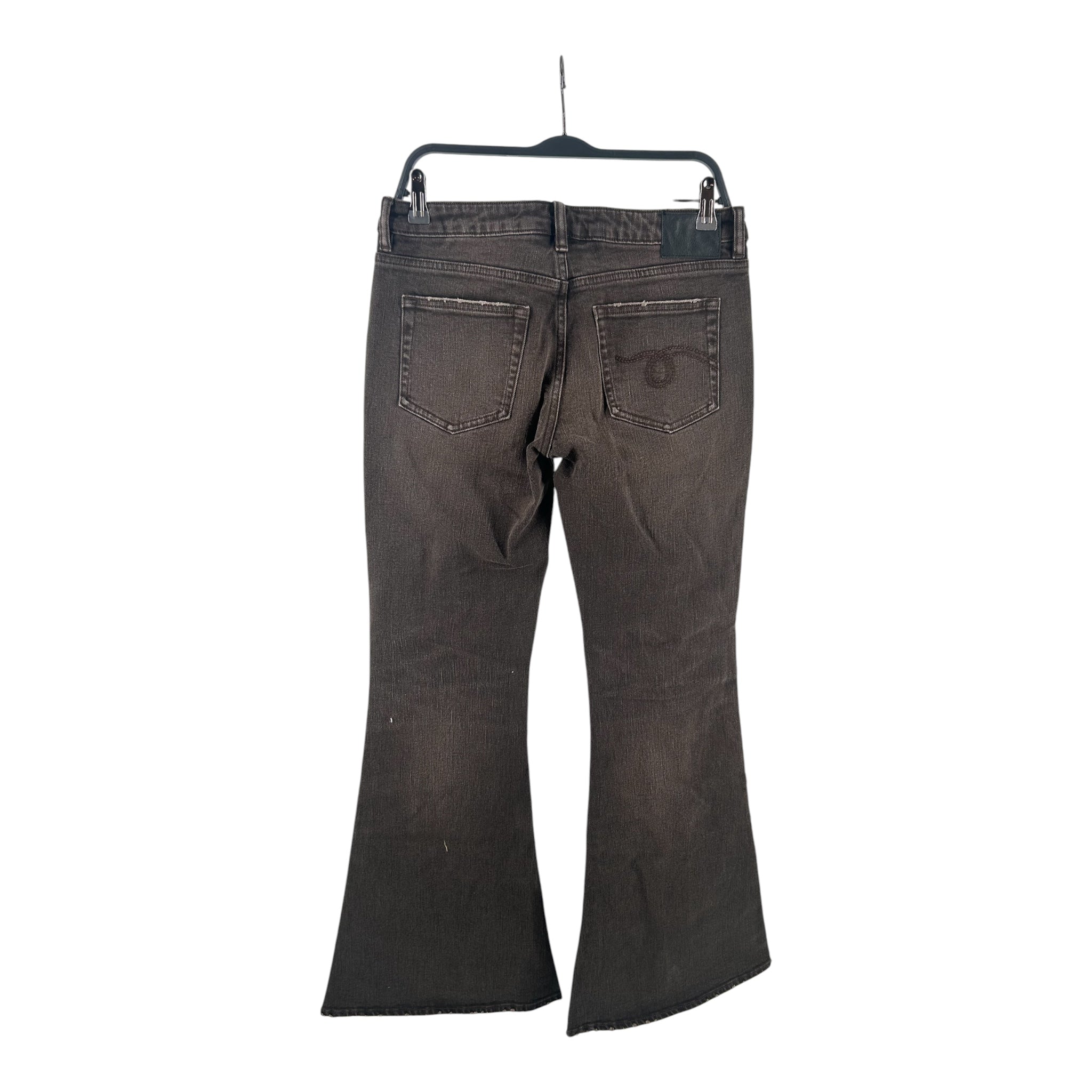R13/Bootcut Pants/27/Cotton/BLK/boy flare view 2