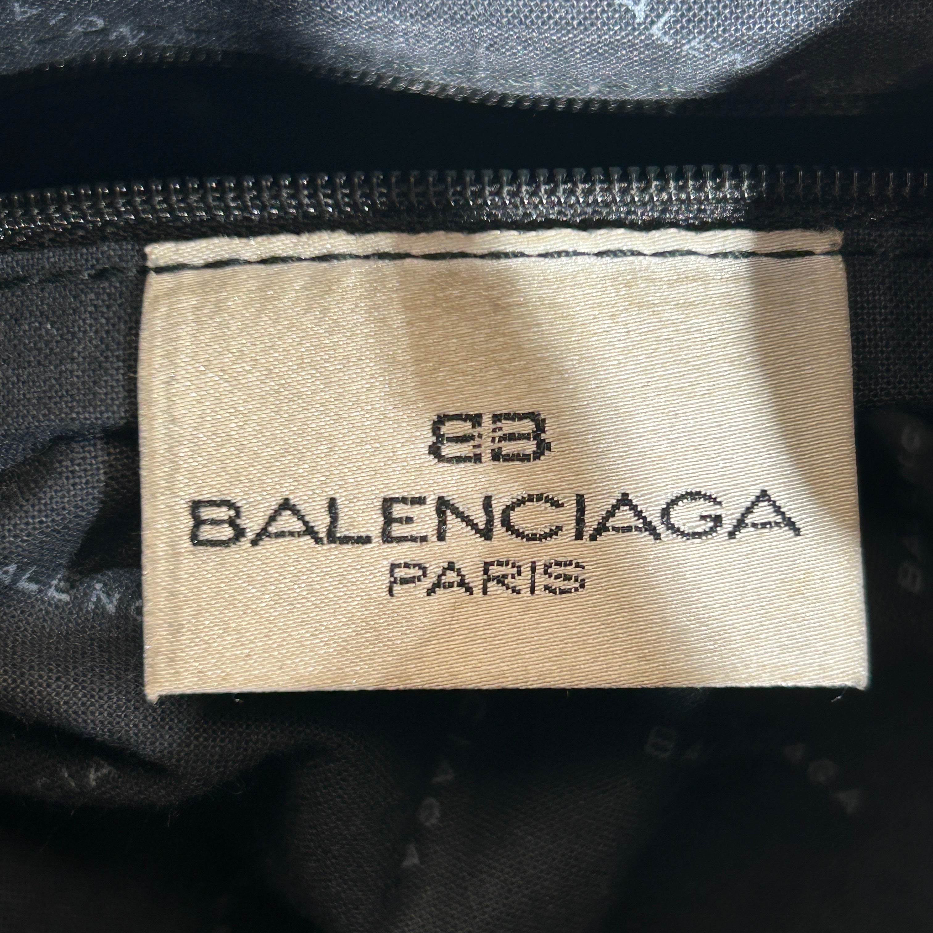 BALENCIAGA/Bag/Leather/BLK/Bucket view 5