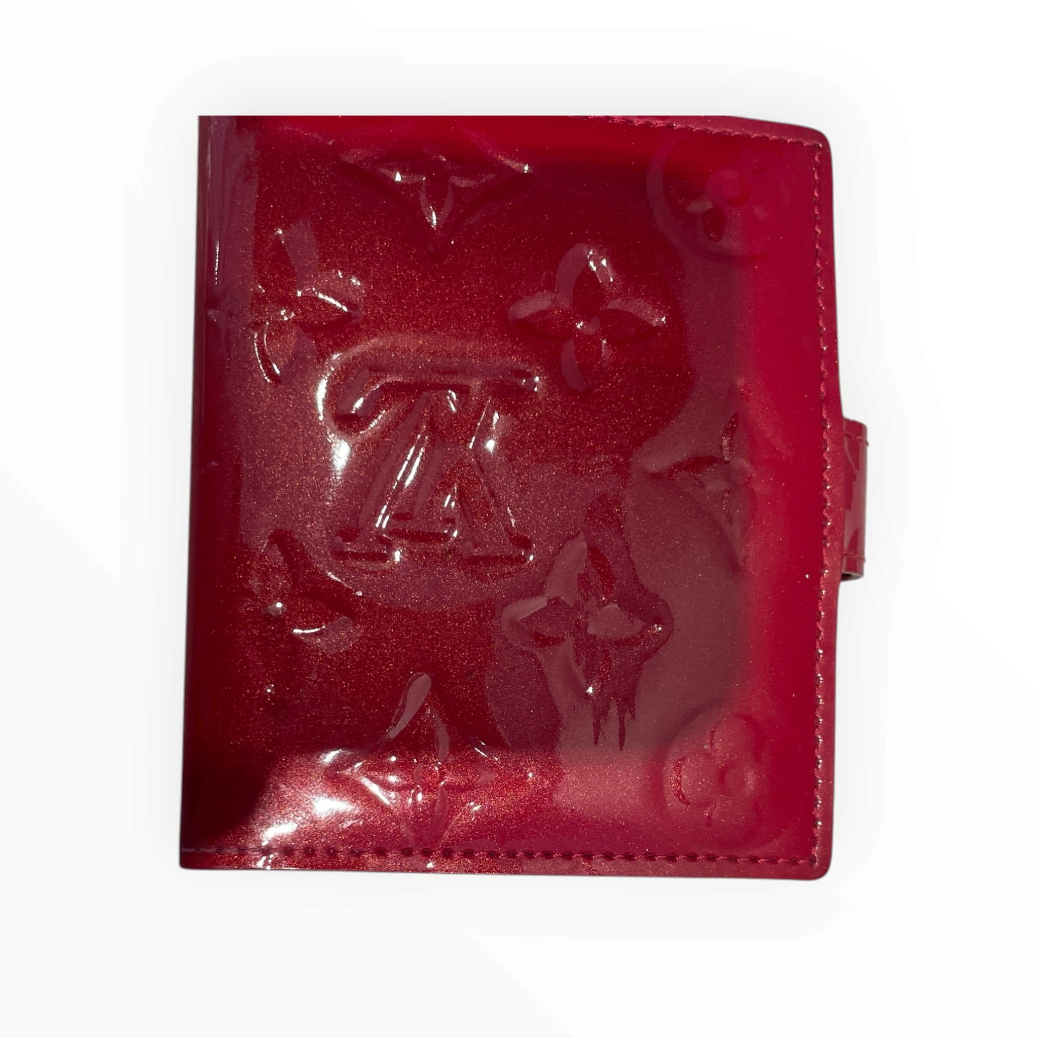 LOUIS VUITTON/Wallet/Leather/RED/M's/LV Bifold Red Leather Wallet view 8