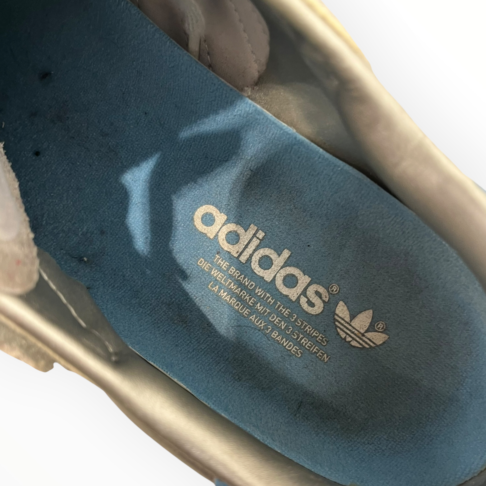 adidas/Low-Sneakers/US 10/Leather/SLV/MICROPACER VELCRO PAD view 4