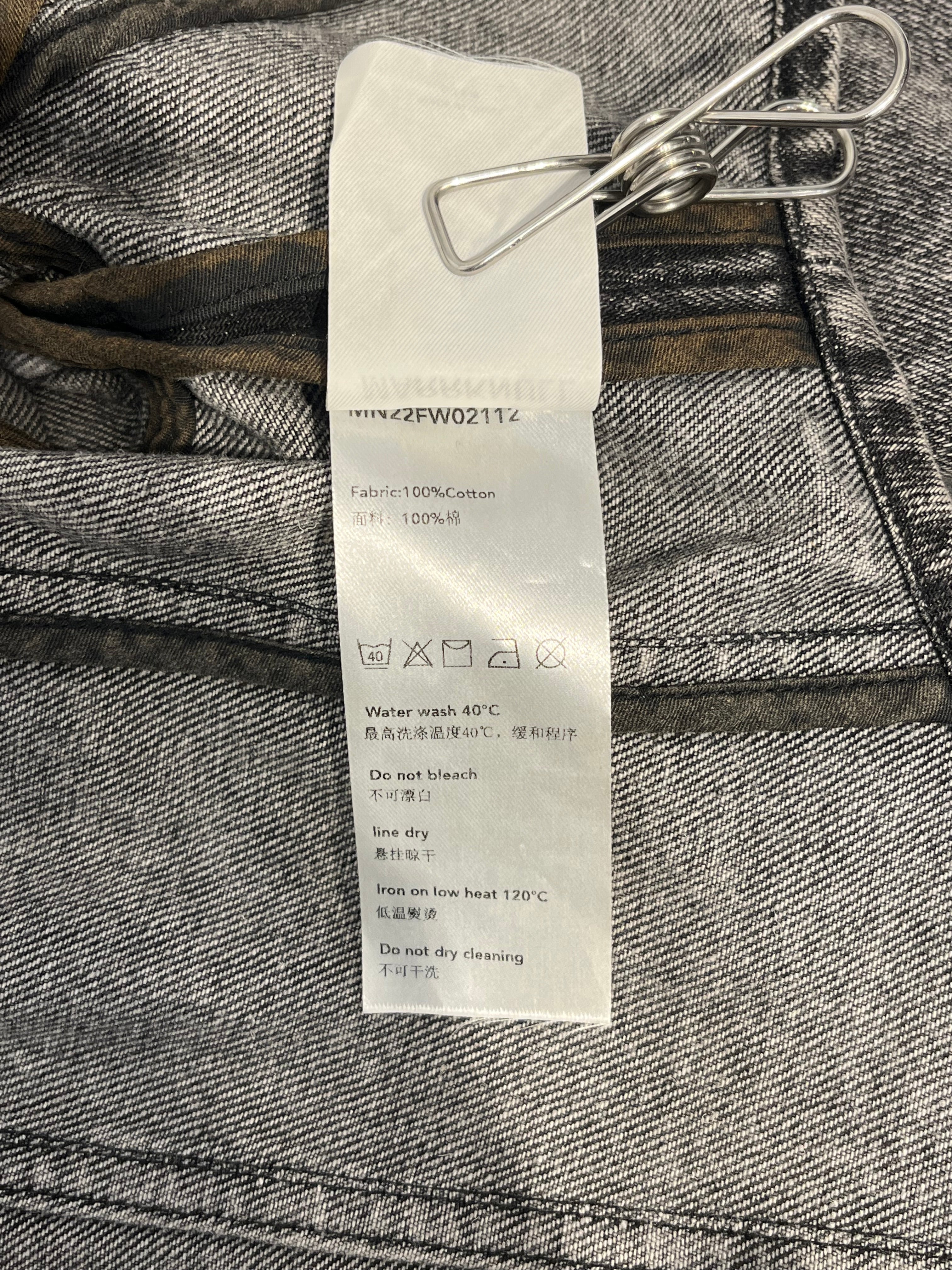 marrknull/Blouse/L/Cotton/GRY/zip up layered low cut view 5