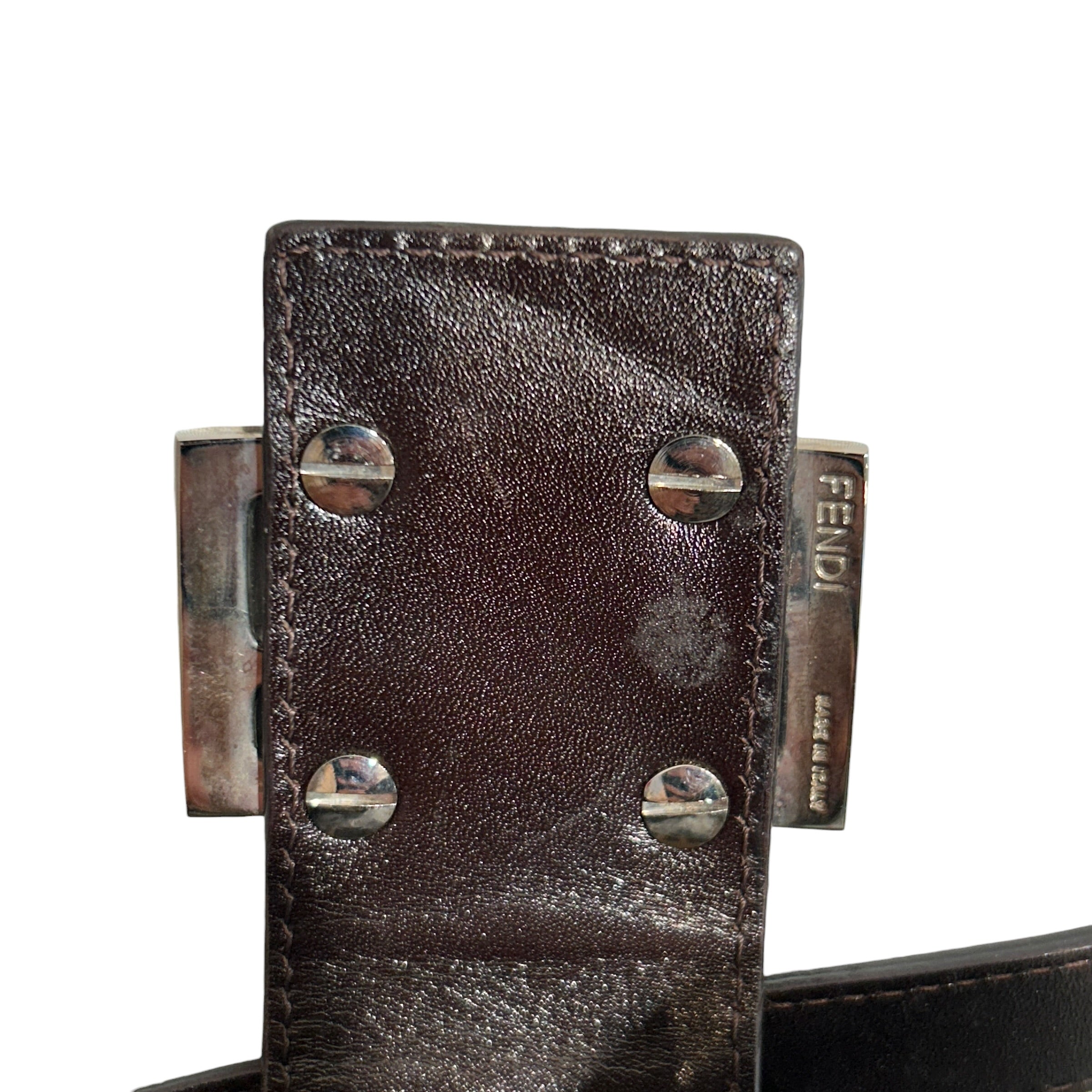 FENDI/Hand Bag/Monogram/Cotton/BRW/zucca baguette view 9