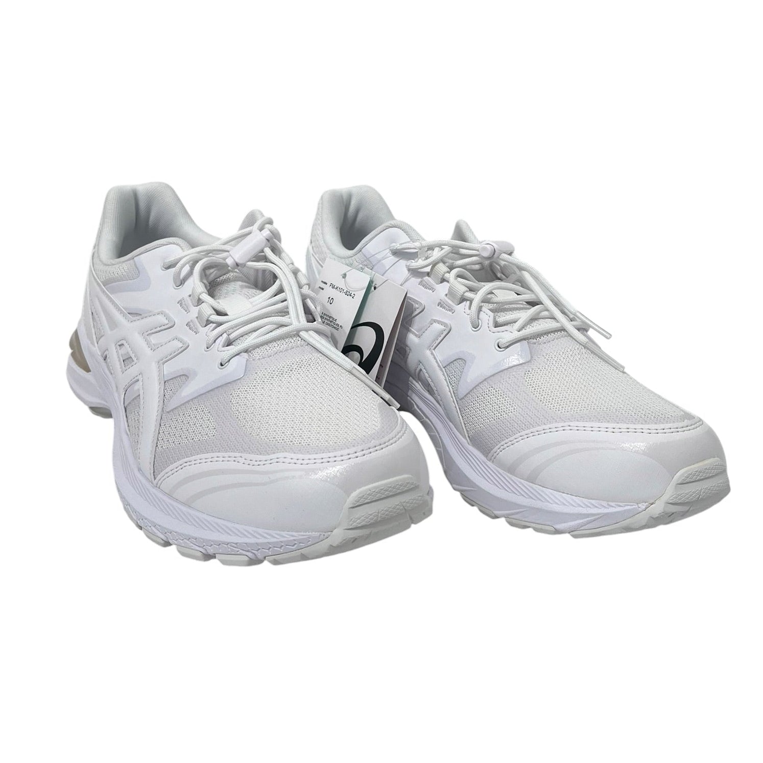 ASICS/COMME des GARCONS SHIRT/Low-Sneakers/US 10/Cotton/WHT/ALL WHITE NWT NET view 1