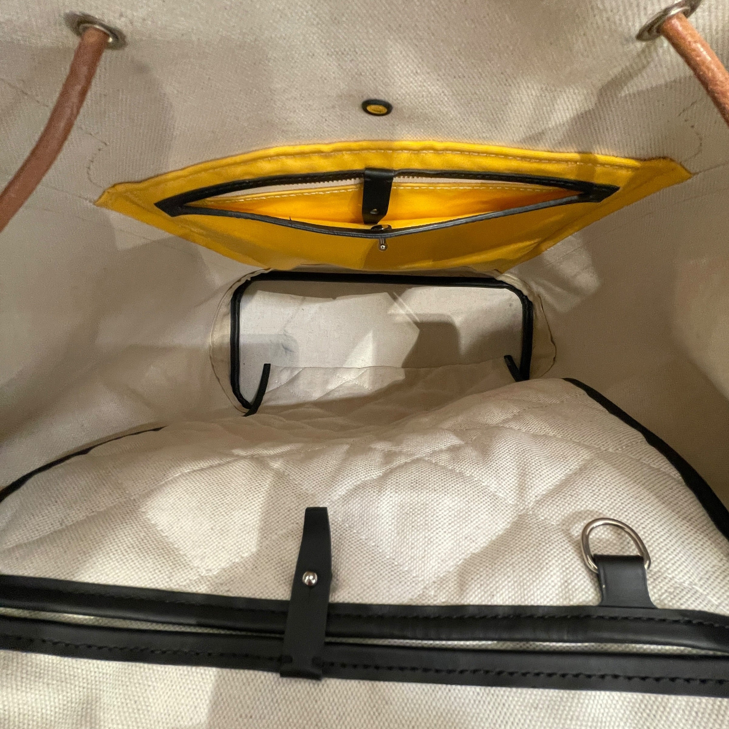 GOYARD/Backpack/Monogram/Leather/BRW/GOYARDINE ALPIN BAG view 5