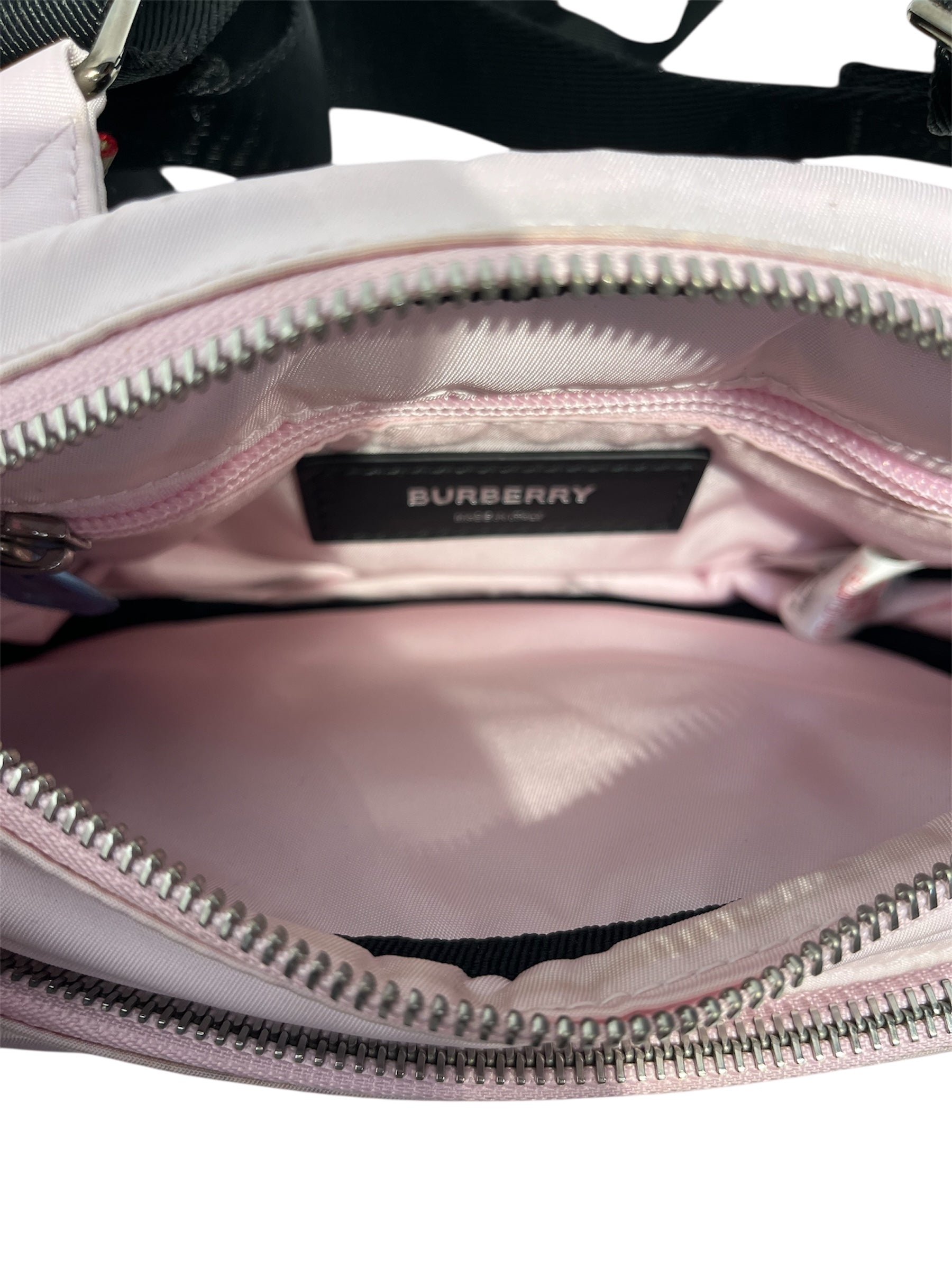 BURBERRY LONDON/Bag/Nylon/PNK/PINK WAIST BAG STAR CHARM view 5