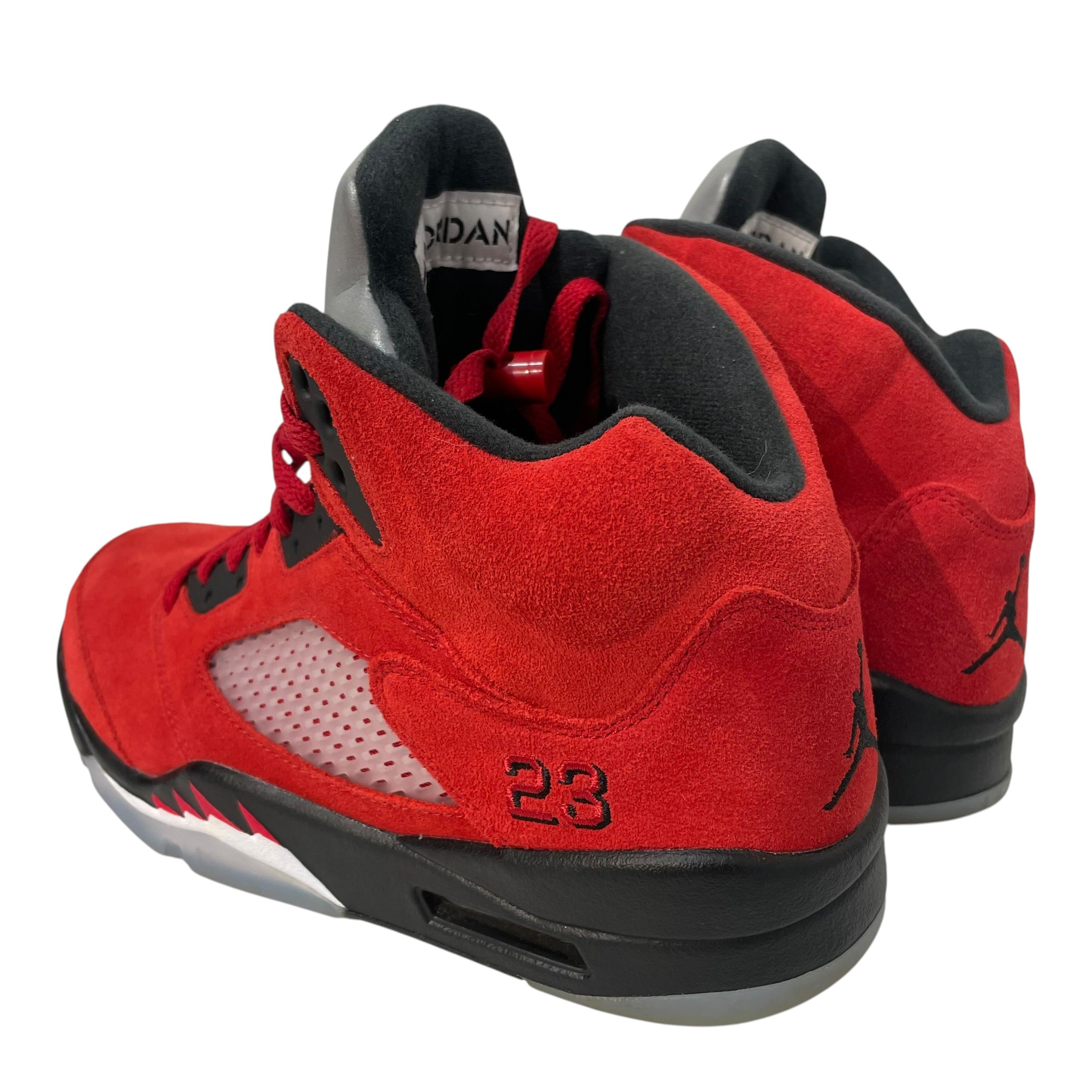 NIKE/AIR JORDAN 5 RETRO/Hi-Sneakers/US 9/Suede/RED/DD0587-600 view 2