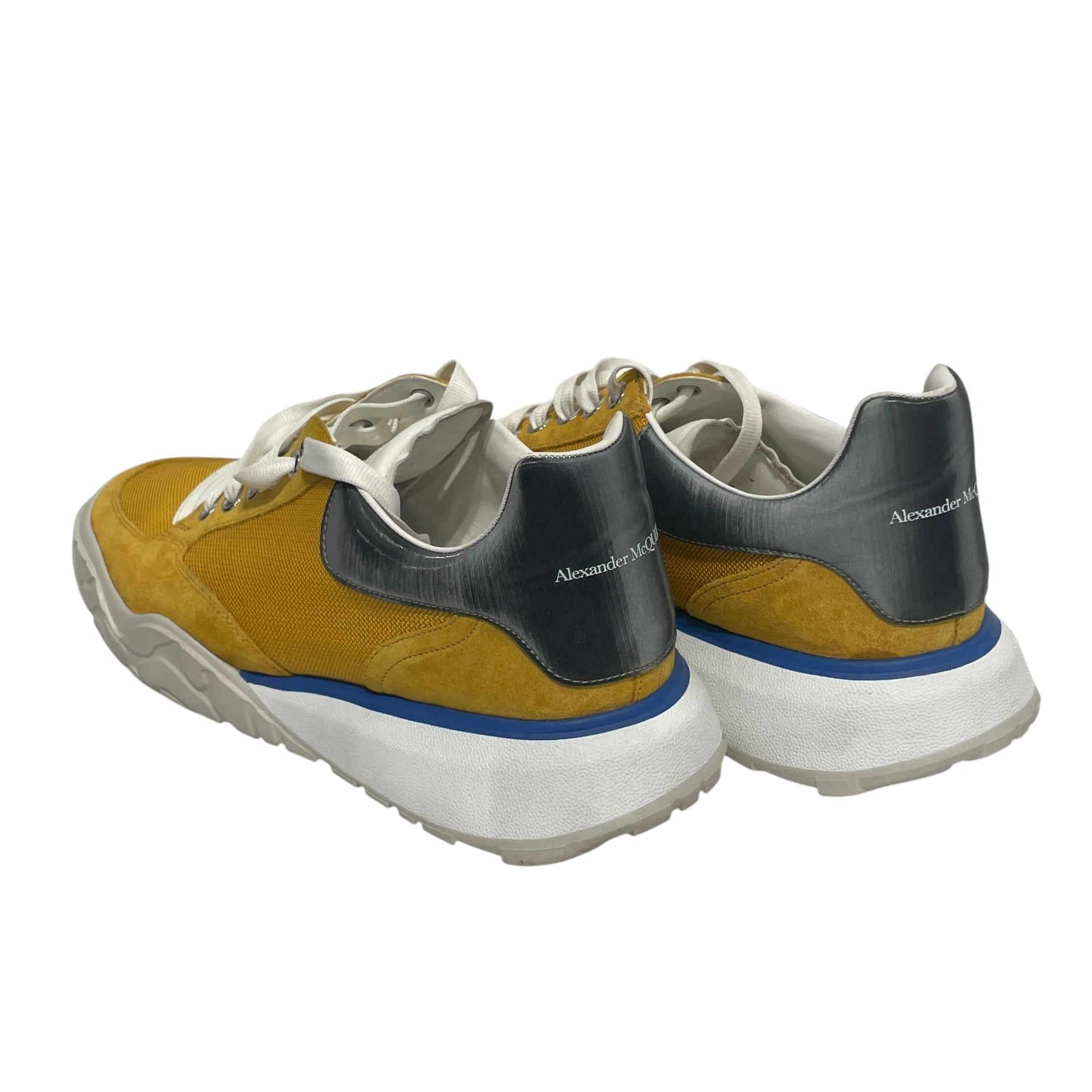 Alexander McQueen/Low-Sneakers/EU 44/Suede/YEL/ view 2