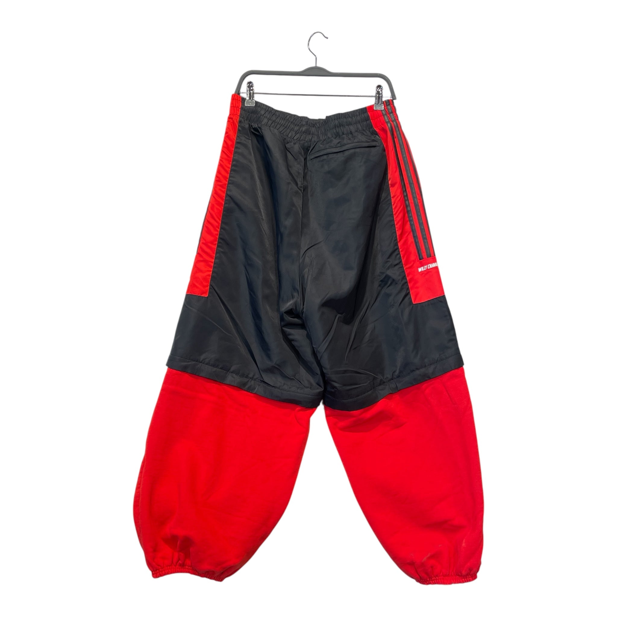 adidas/WILLY CHAVARRIA/Pants/M/Nylon/RED/Border/Removable Short view 2