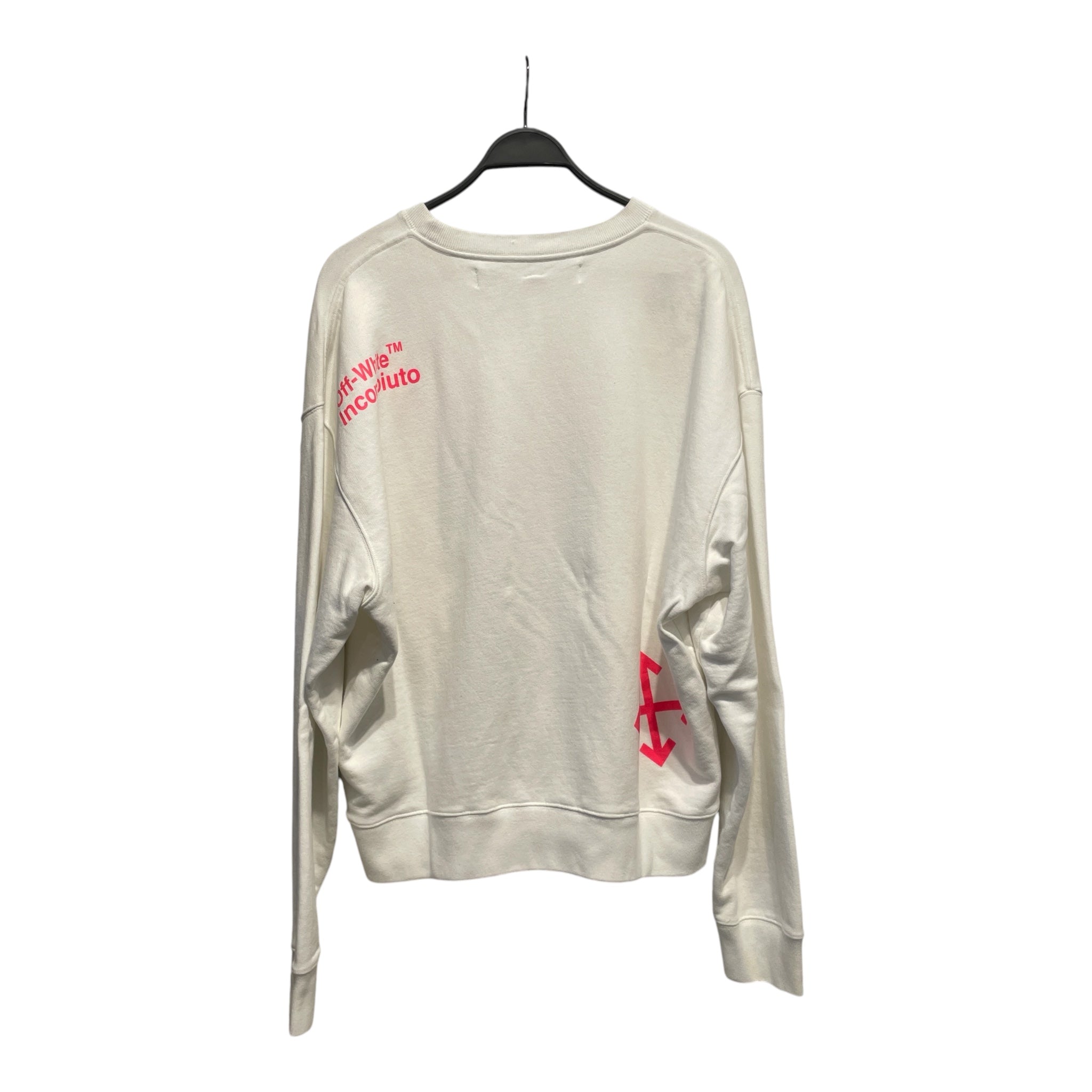 OFF-WHITE/Sweatshirt/XL/Cotton/WHT/2020 INCOMPIUTO view 2