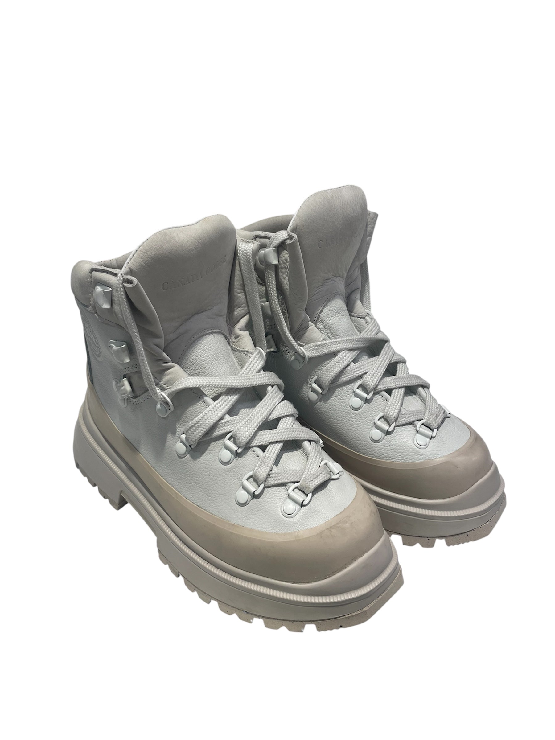 CANADA GOOSE/Boots/US 7/Leather/WHT/JOURNEY BOOTS/BEIGE/HEAVY/ view 1