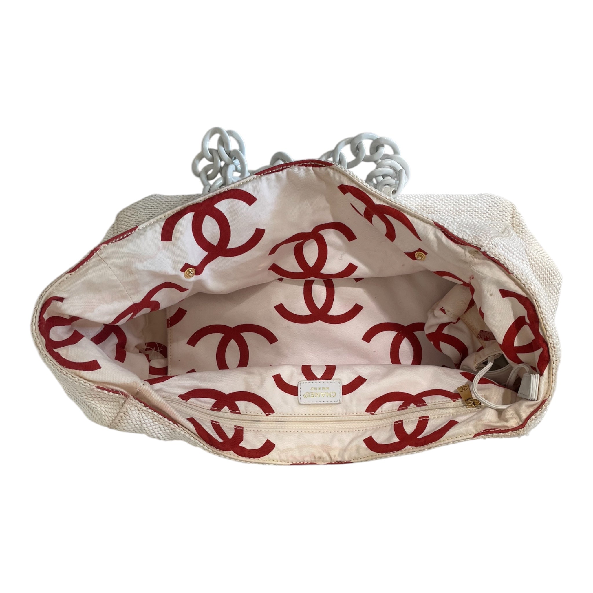 CHANEL/Bag/WHT/MATELASSE TOTE BAG view 4