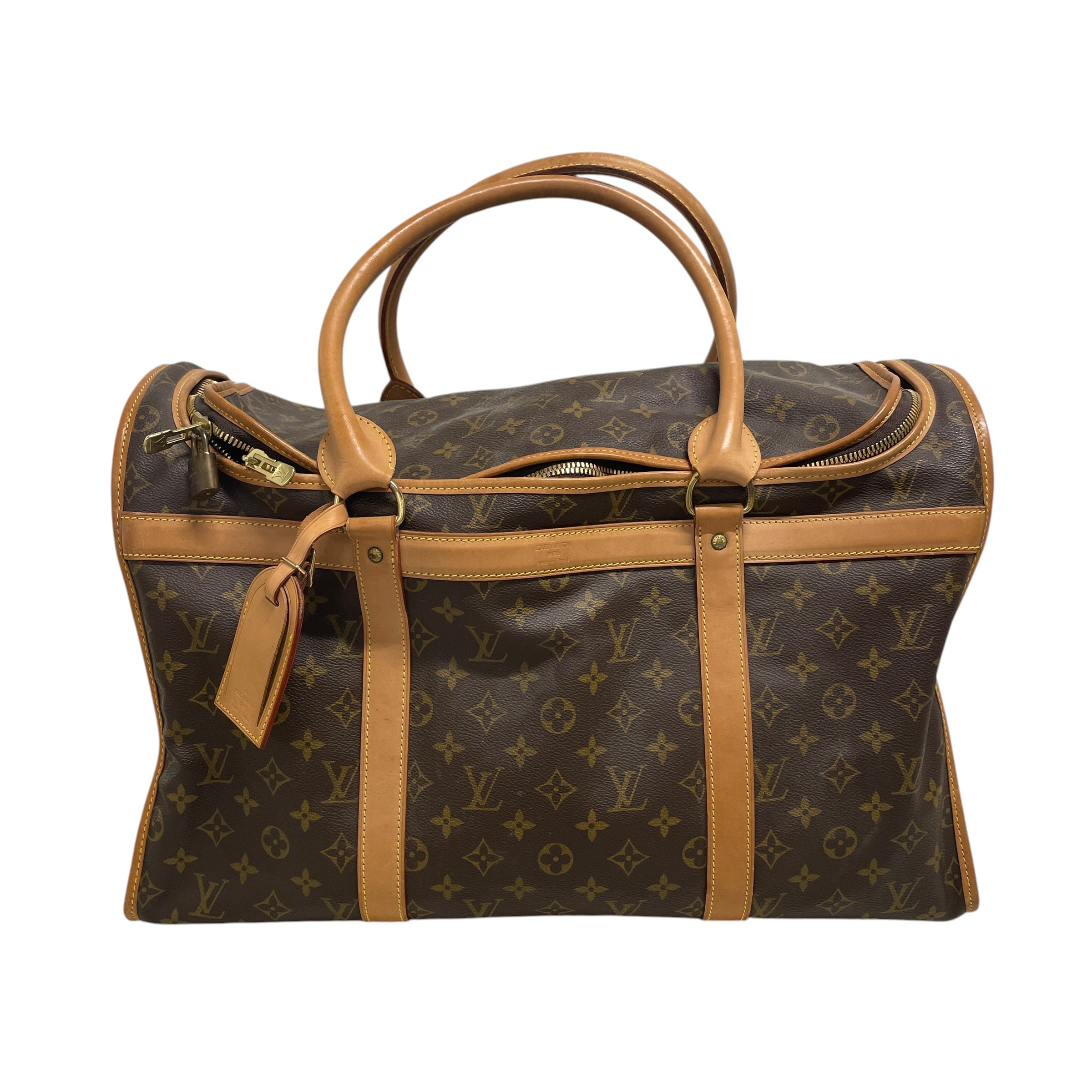 LOUIS VUITTON/Luggage/Monogram/Leather/BRW/DOG CARRIER/ LRG/TVDXK63 view 1