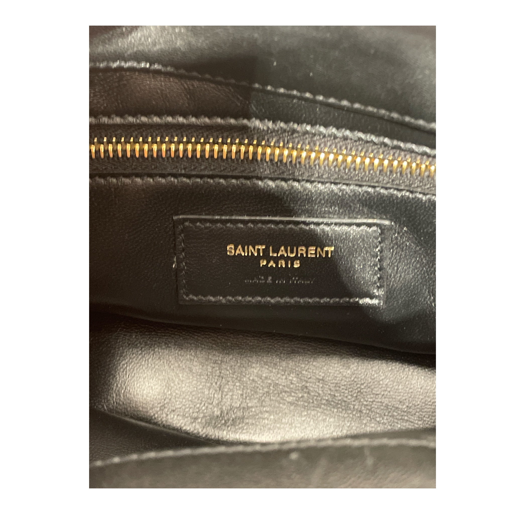SAINT LAURENT/Hand Bag/Leather/BLK/Le 5 A 7 hobo view 4