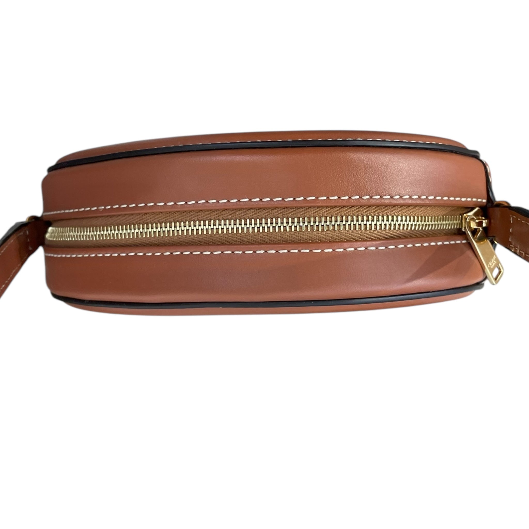 CELINE/Cross Body Bag/S/Leather/BRW/Round Cross body view 5