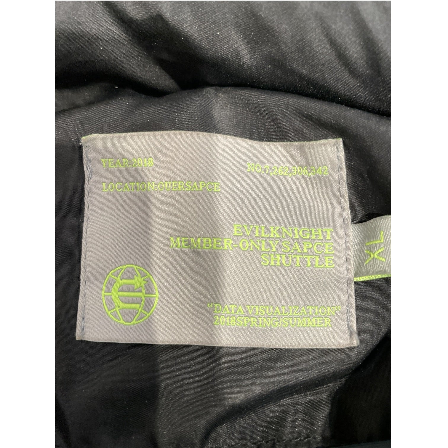 EVILKNIGHT/Puffer Jkt/XL/Nylon/BLK/ view 3