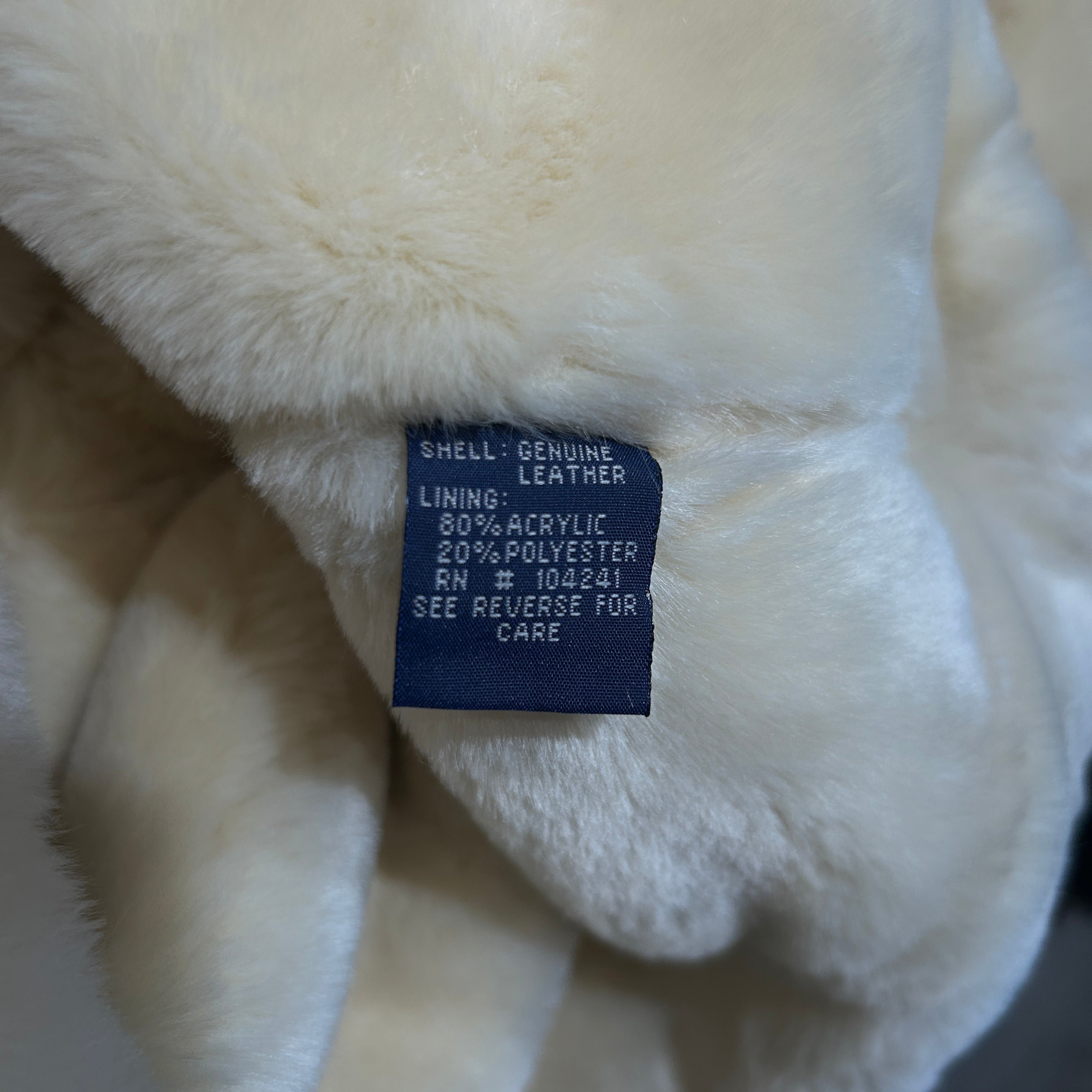 PHAT FARM/Leather Jkt/XL/Leather/BRW/Faux Shearling view 4