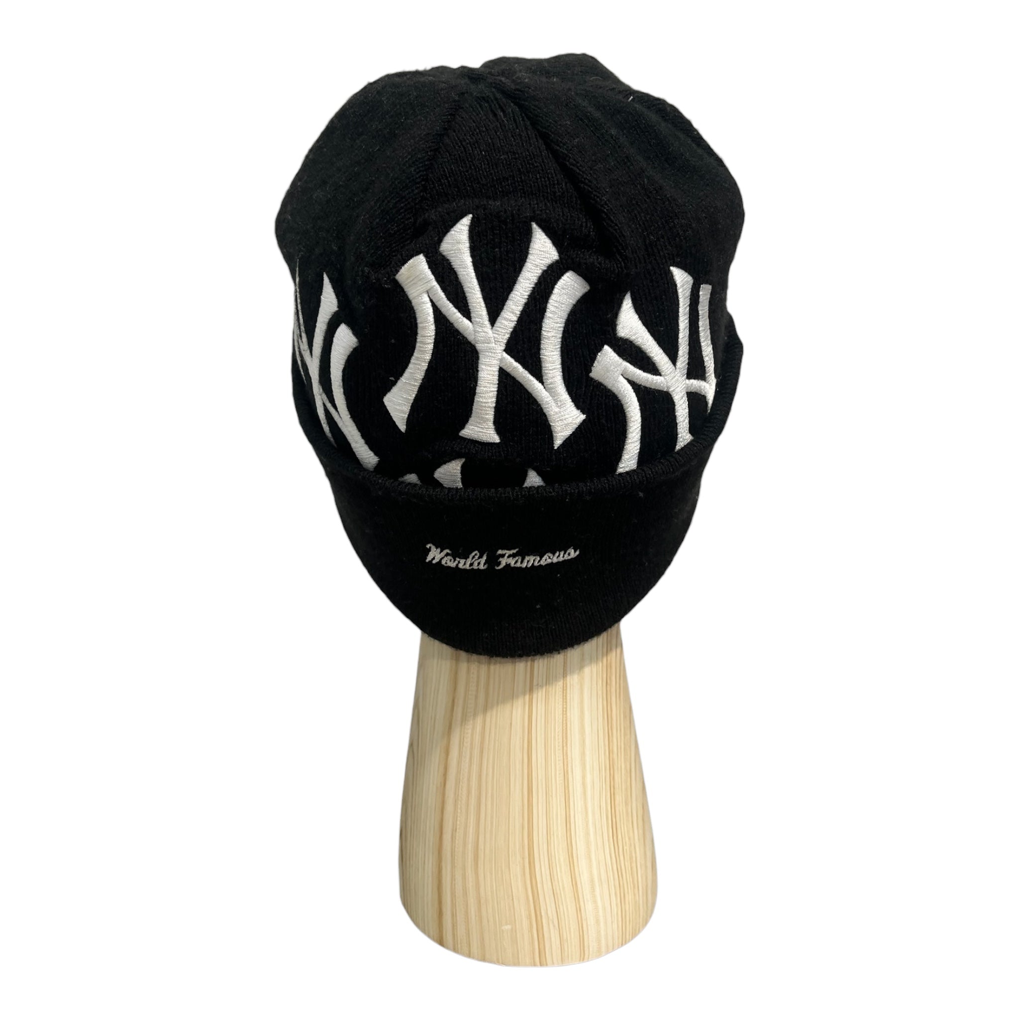 Supreme/NEW ERA/Beanie/Acrylic/BLK/SUPREME NY NEW ERA BEANIE view 2