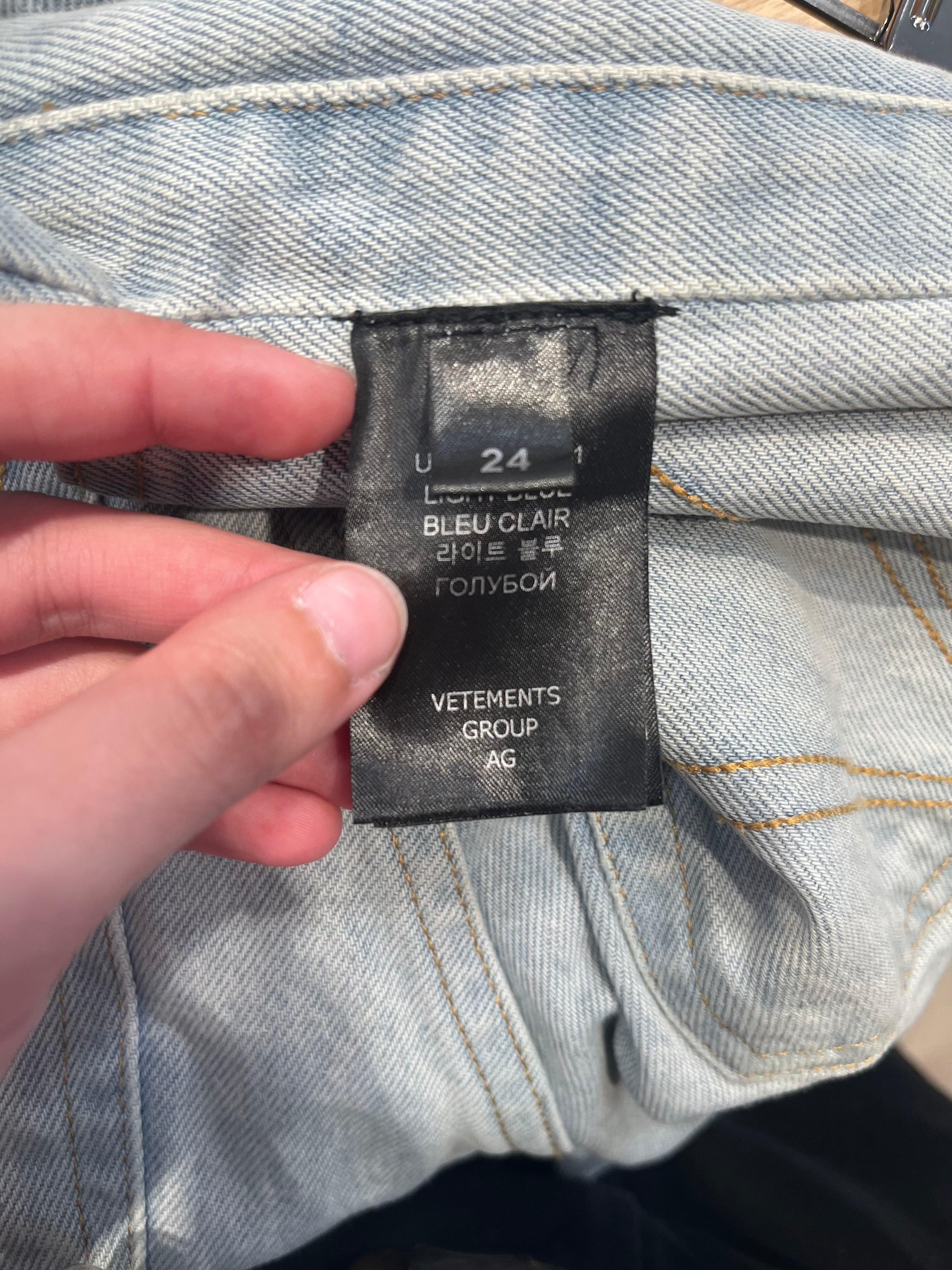 VETEMENTS/Pants/Denim/IDG/ view 4