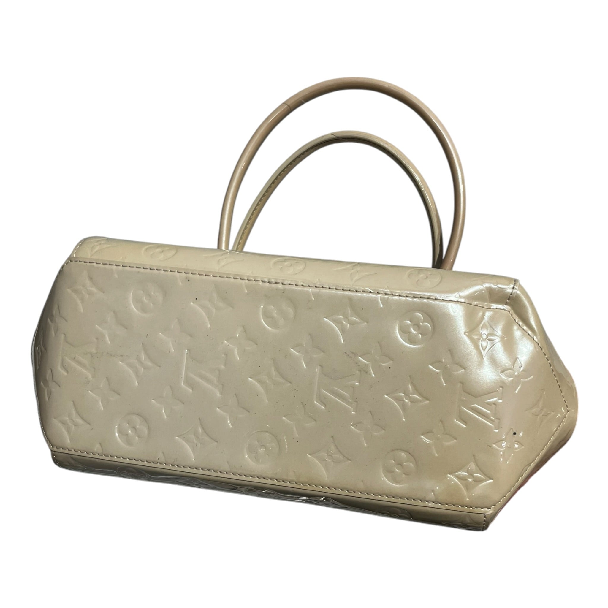 LOUIS VUITTON/Hand Bag/Monogram/Leather/YEL/Verna view 3