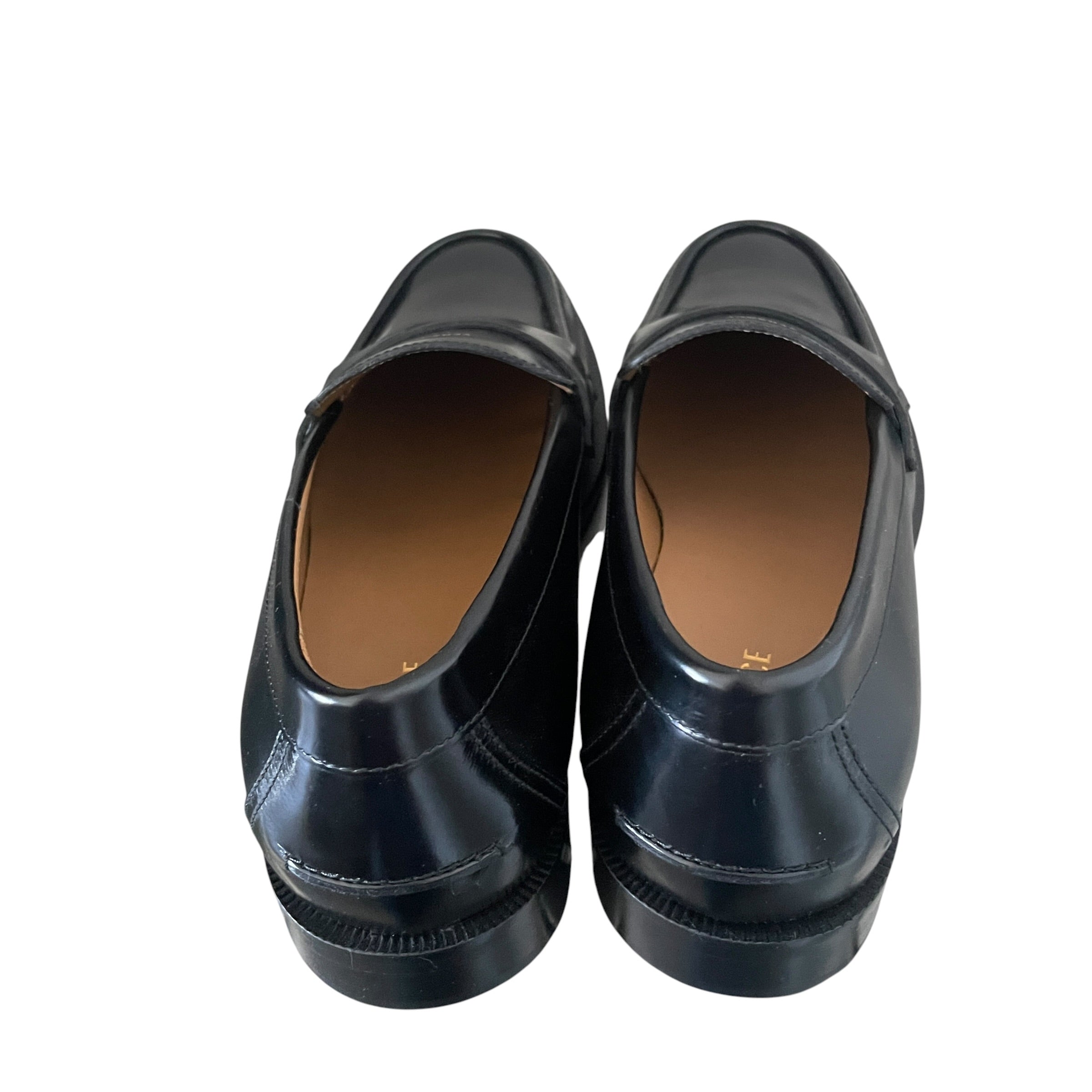 VERSACE/Loafers/EU 43/Leather/BLK/Slip-on/Nero Vitello Black Loafers view 8
