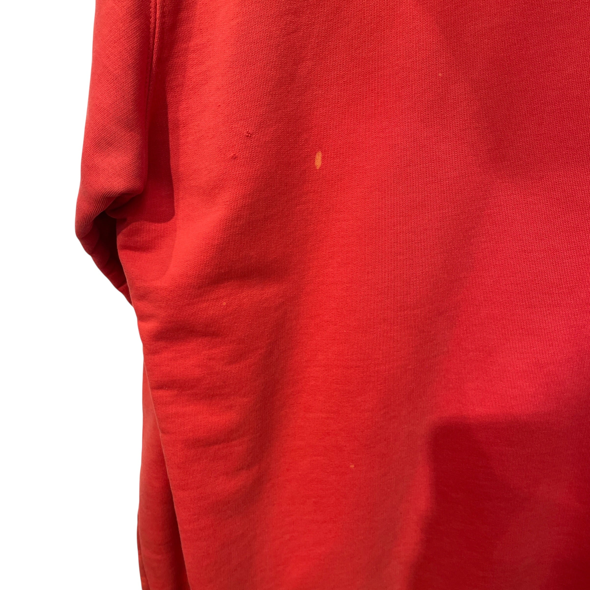 Helmut Lang/Hoodie/M/Cotton/RED/PUPPY DRAWING HOODIE view 5