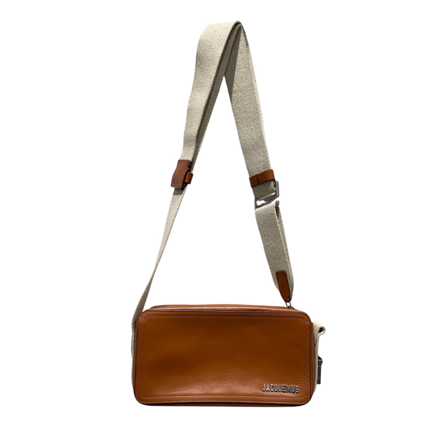 JACQUEMUS/Fanny Pack/Leather/ORN/Le Cuerda Orange Shoulder Bag view 1