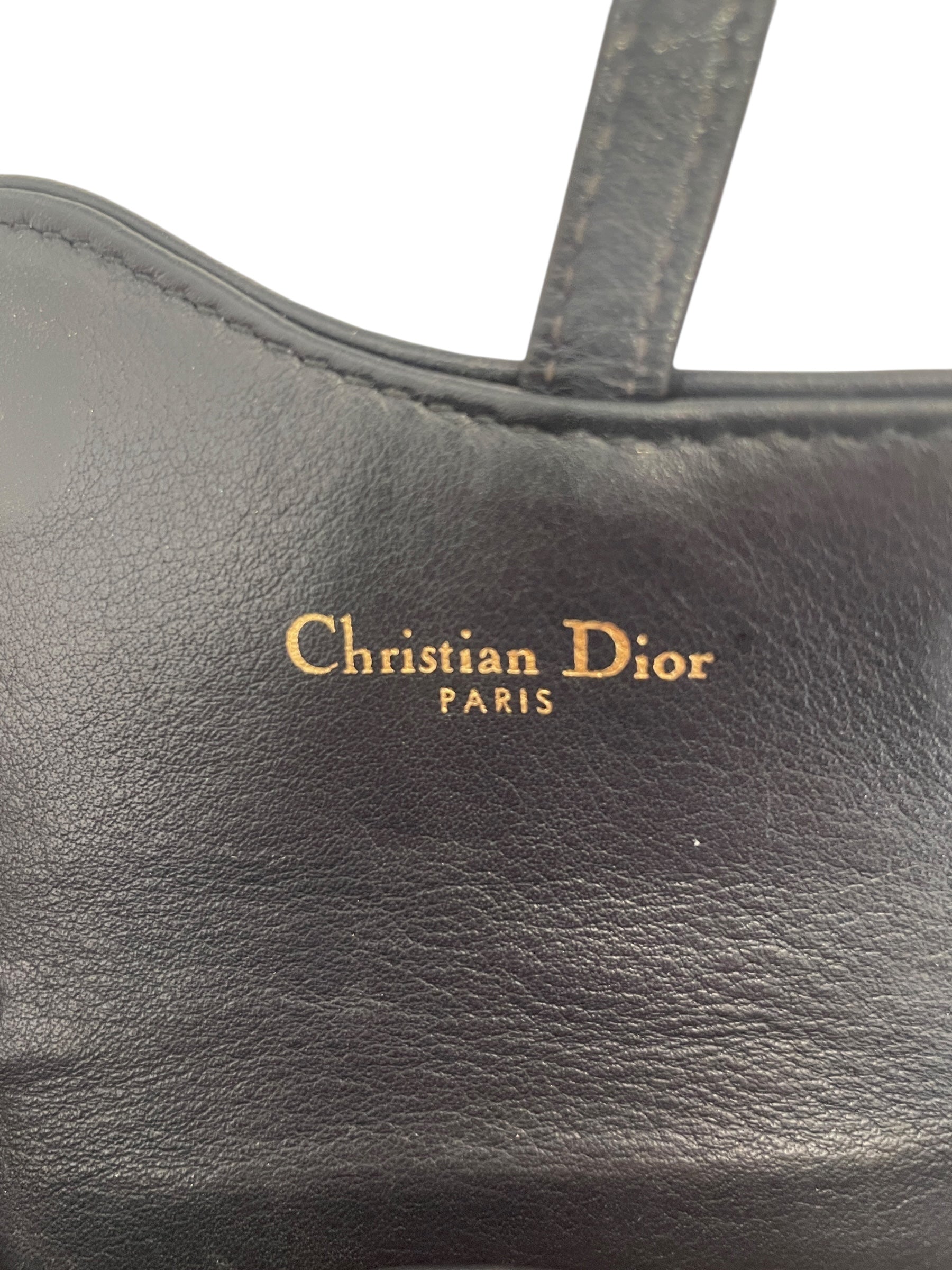 Christian Dior/Cross Body Bag/Monogram/Acrylic/NVY/ view 4