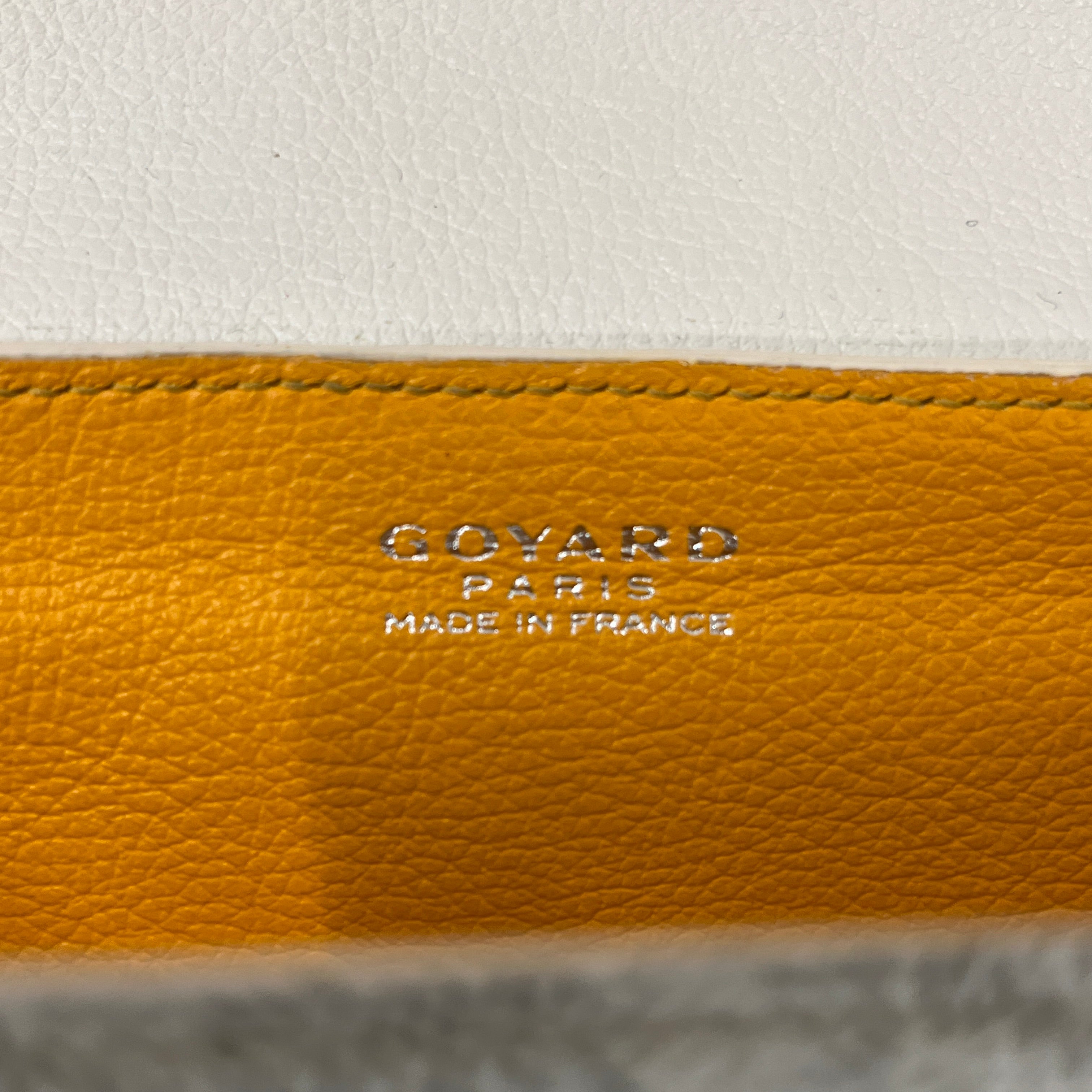 GOYARD/Cross Body Bag/XS/Monogram/Leather/WHT/MINI SAIGON CROSSBODY BAG view 7
