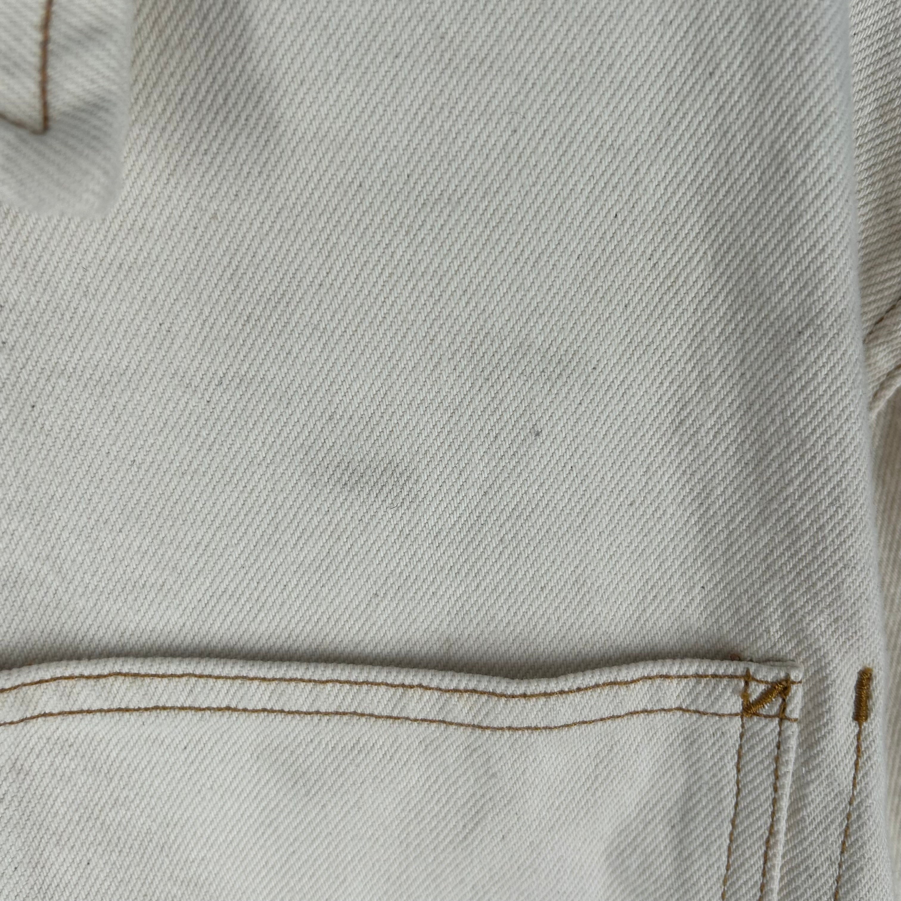 STUSSY/Jacket/M/CRM/WORKGEAER YLW STCHING view 6