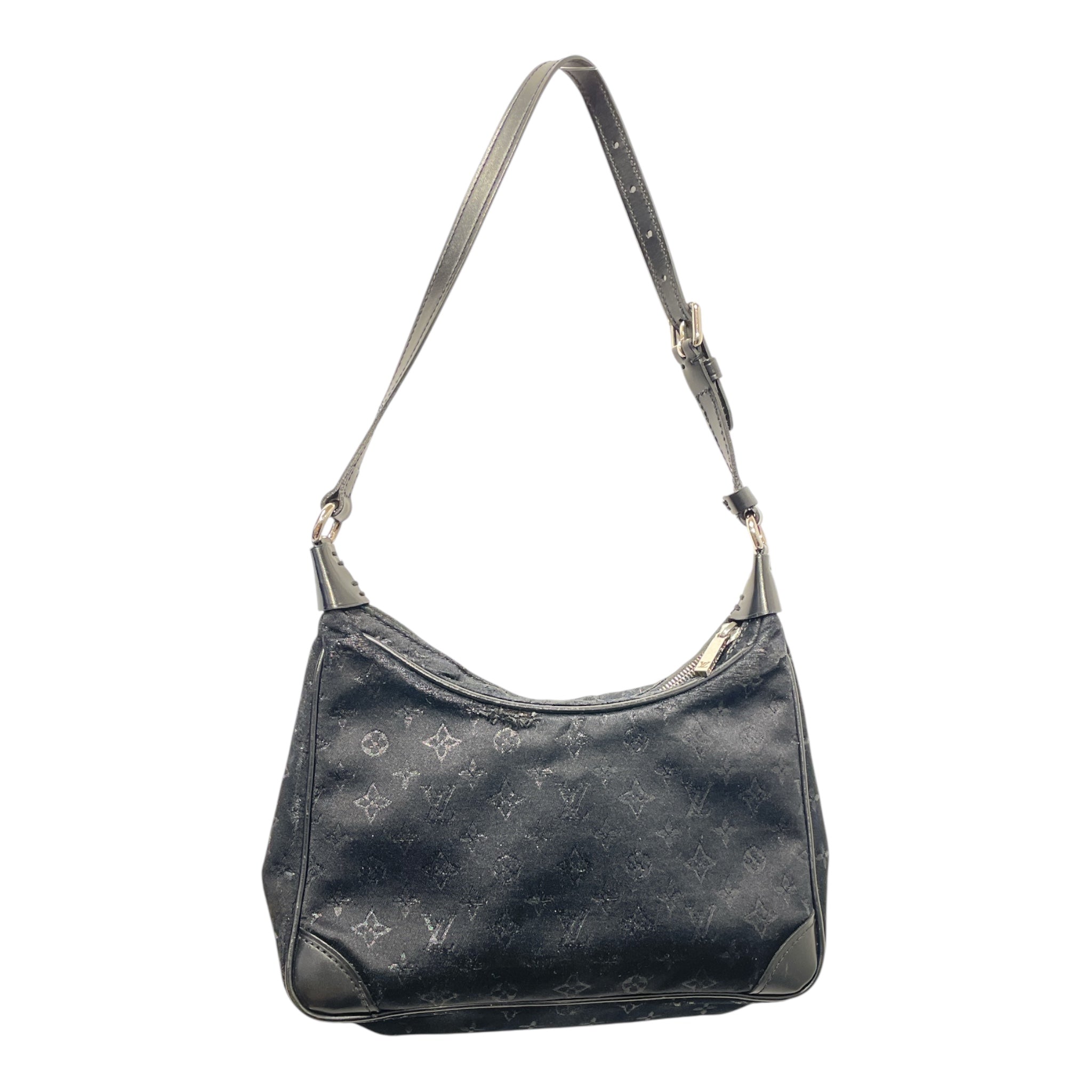 LOUIS VUITTON/Bag/Monogram/BLK/2001 MINI LITTLE BOULOGNE view 1