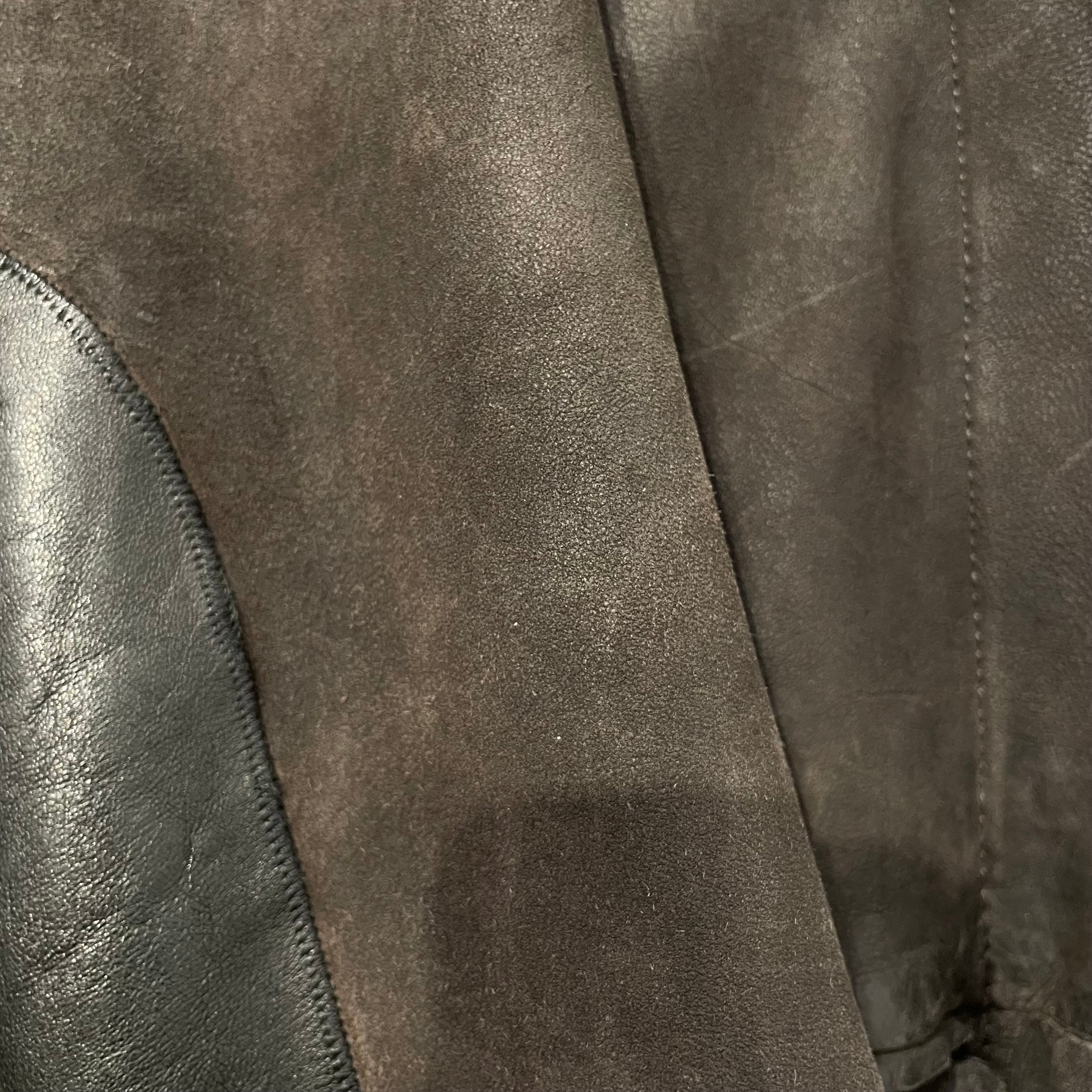 ALLSAINTS/Jacket/M/Suede/BRW/survey waxed suede double laye view 3