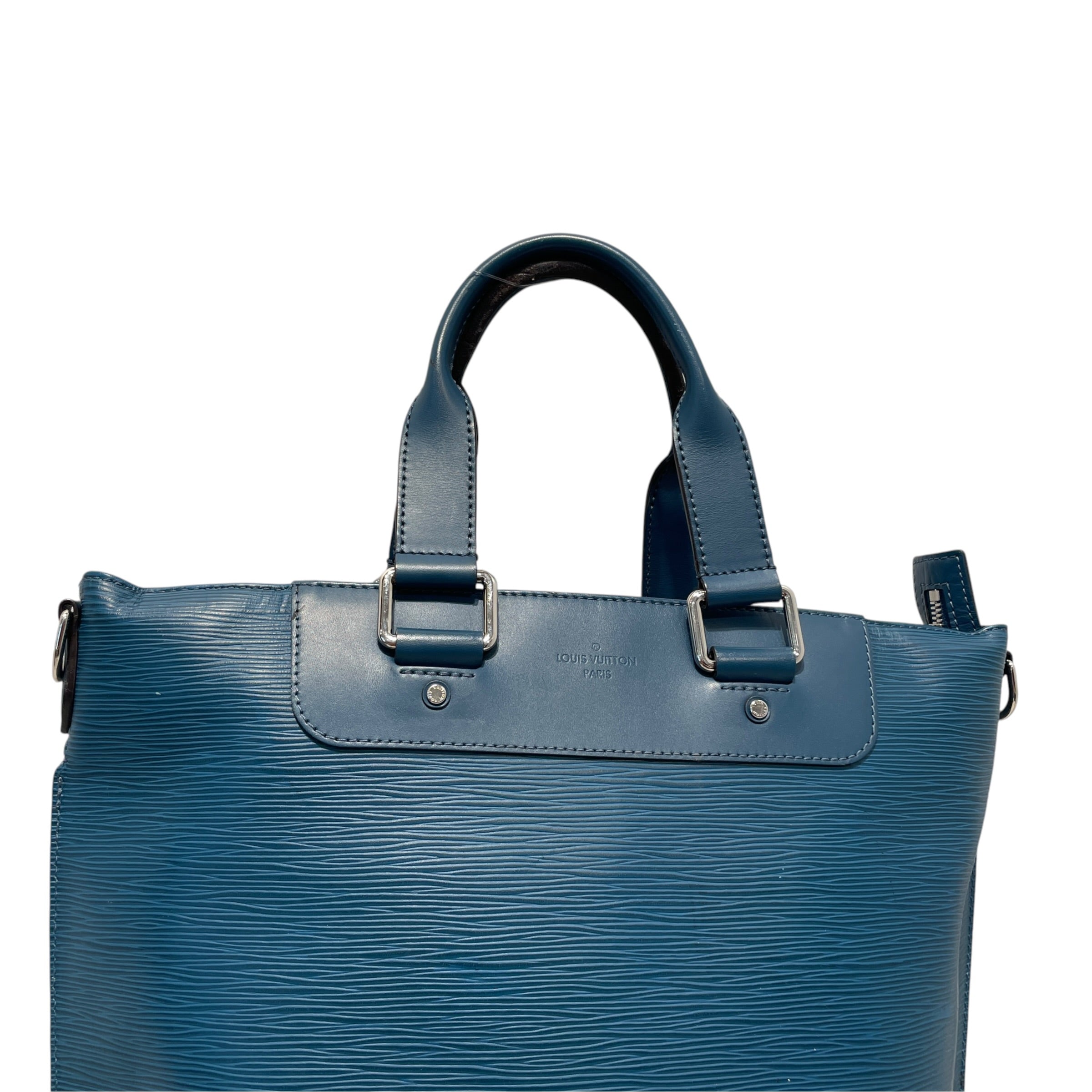 LOUIS VUITTON/Tote Bag/Leather/BLU/Epi Cabas Sac Jour Tote Bag view 5