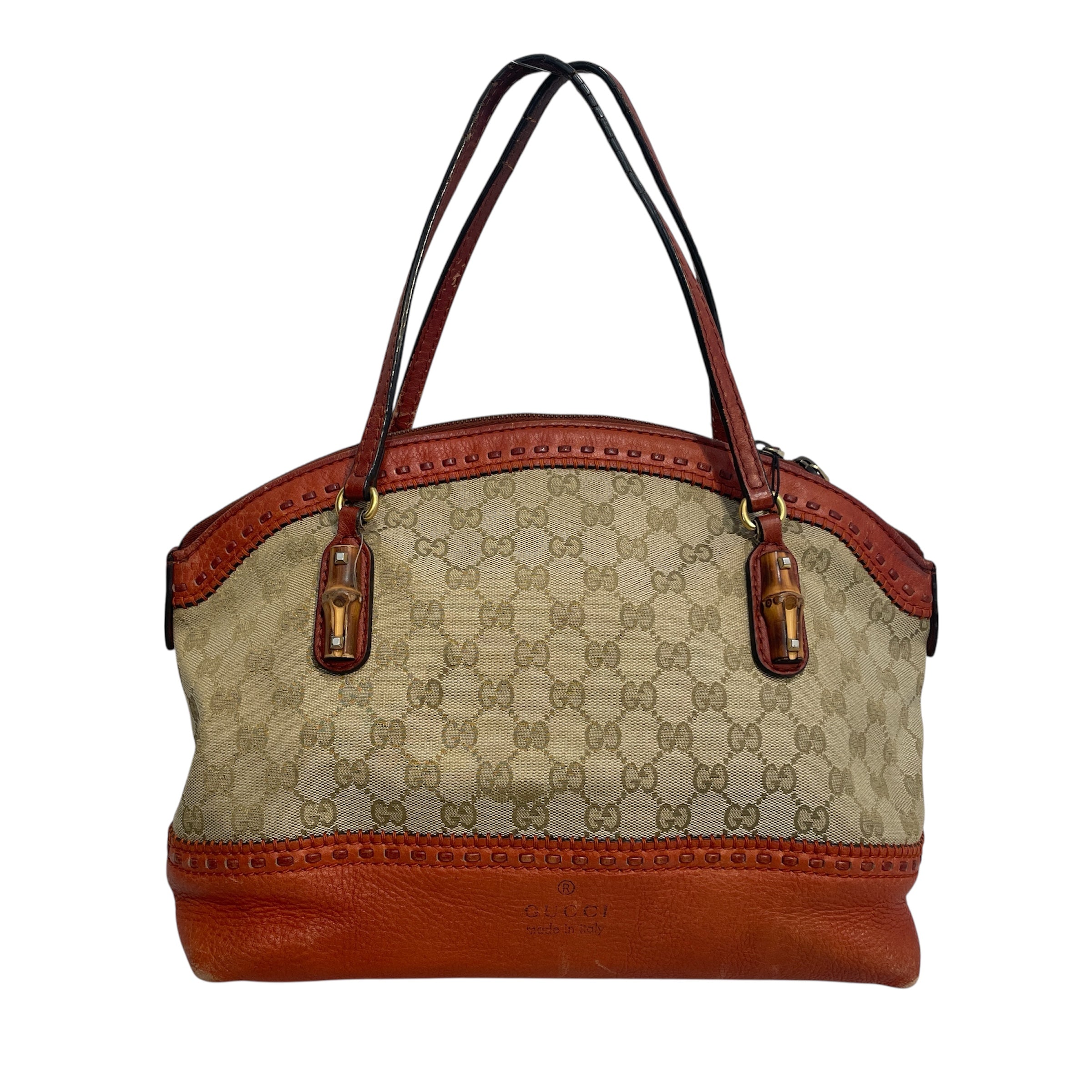 GUCCI/Hand Bag/Monogram/Leather/ORN/Laidback Crafty Top Handle Bag view 1