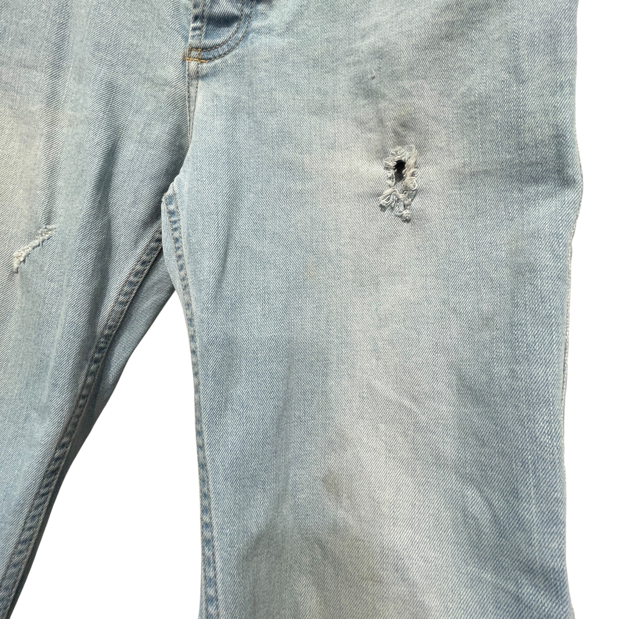 GIVENCHY/Pants/33/Cotton/BLU/Slim Fit George V view 3