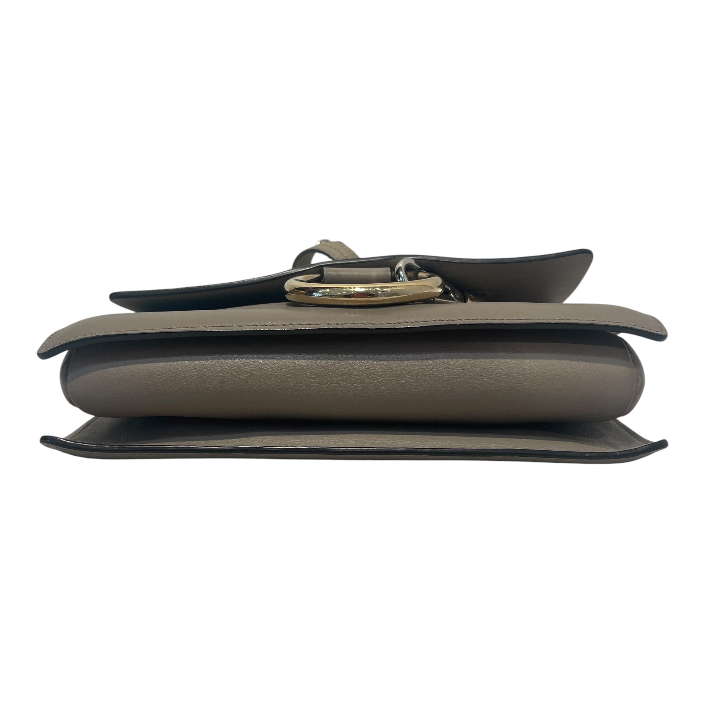 Chloe/Cross Body Bag/Leather/GRY/Faye Mini Leather/Suede Bag view 5