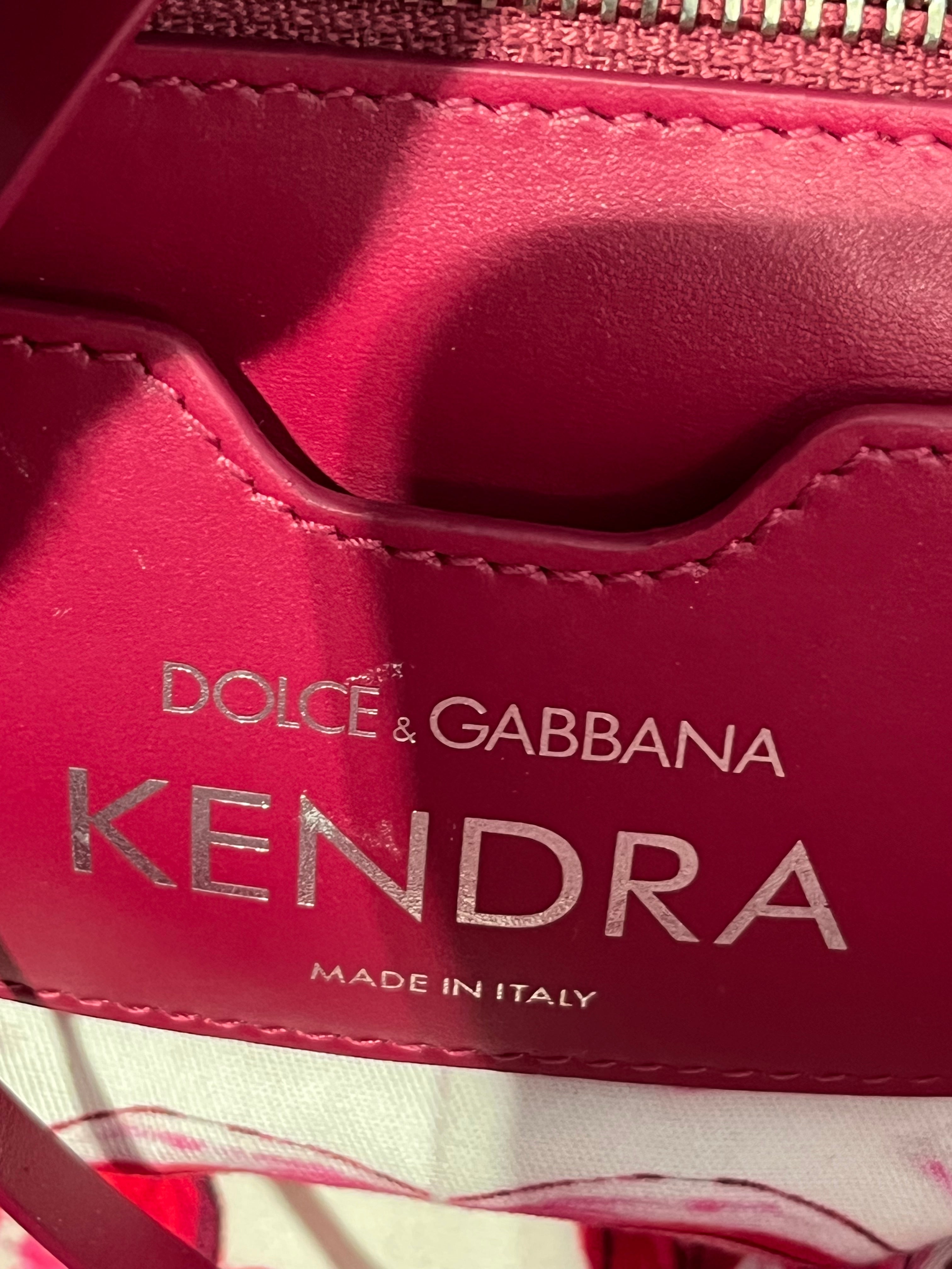 DOLCE&GABBANA/Tote Bag/BEG/ KENDRA WICKER W/ PNK BANDANA view 5