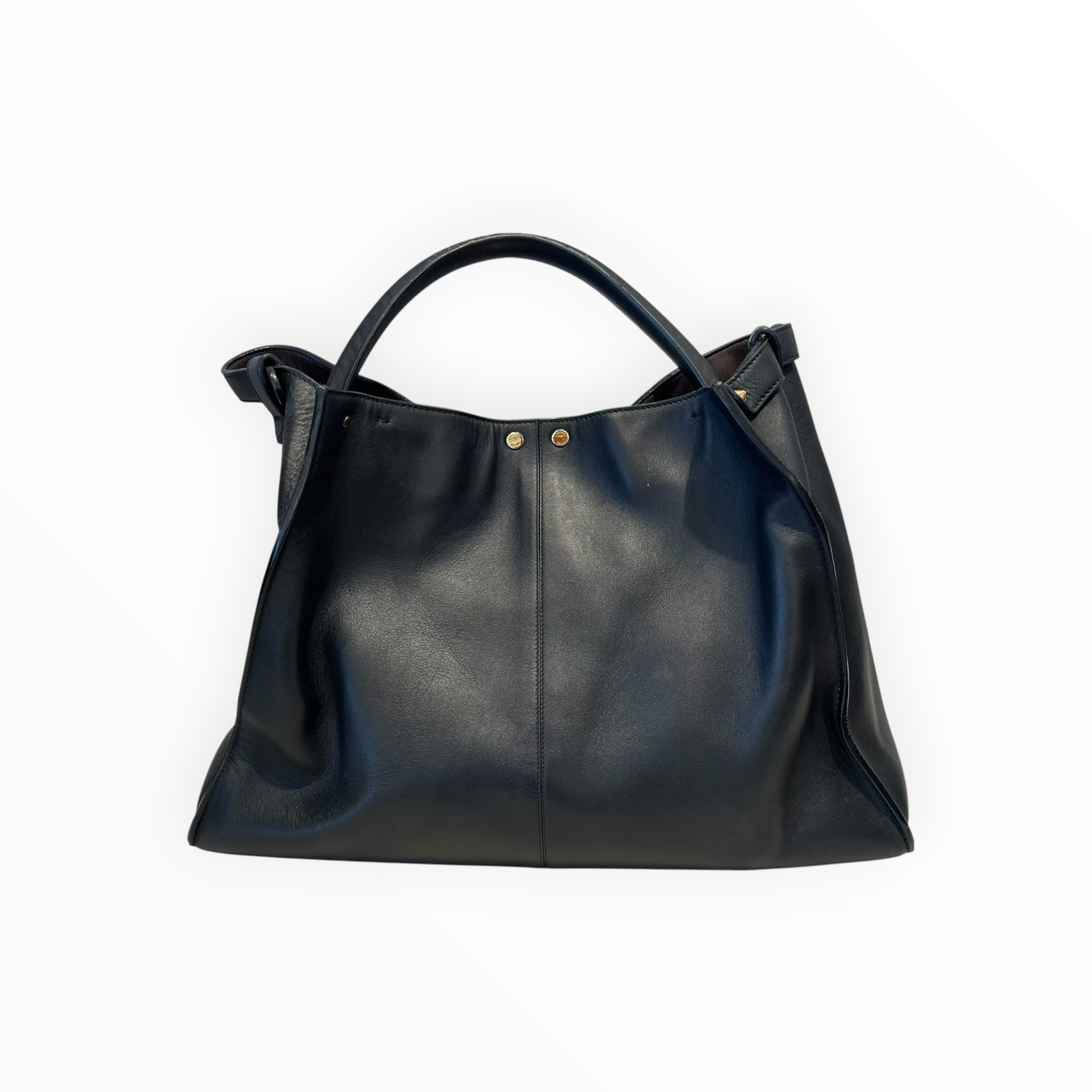 FENDI/Tote Bag/Leather/BLK/Peekaboo X-Lite Large Tote view 2