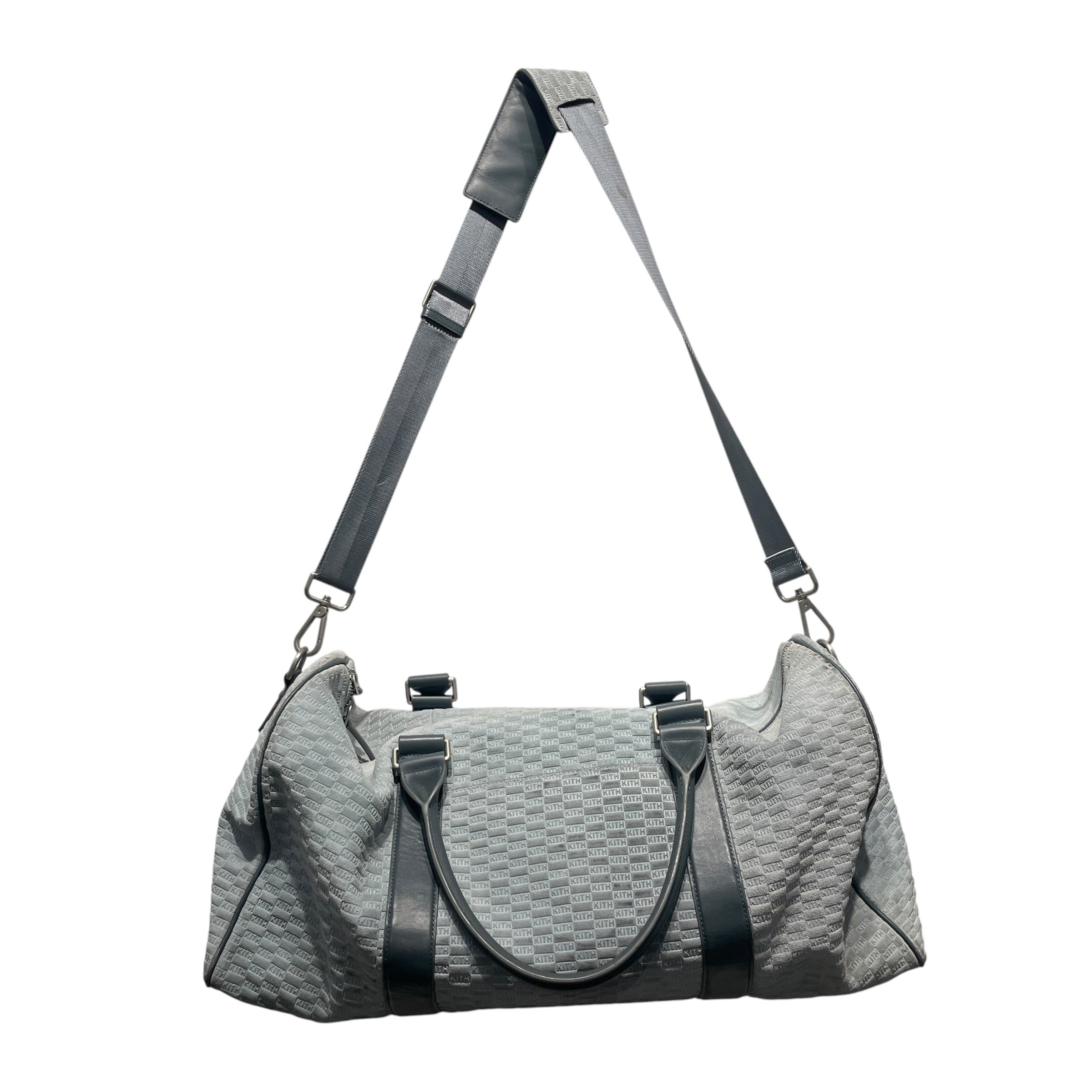 KITH/Bag/Cotton/KHK/monogram suede duffle view 1